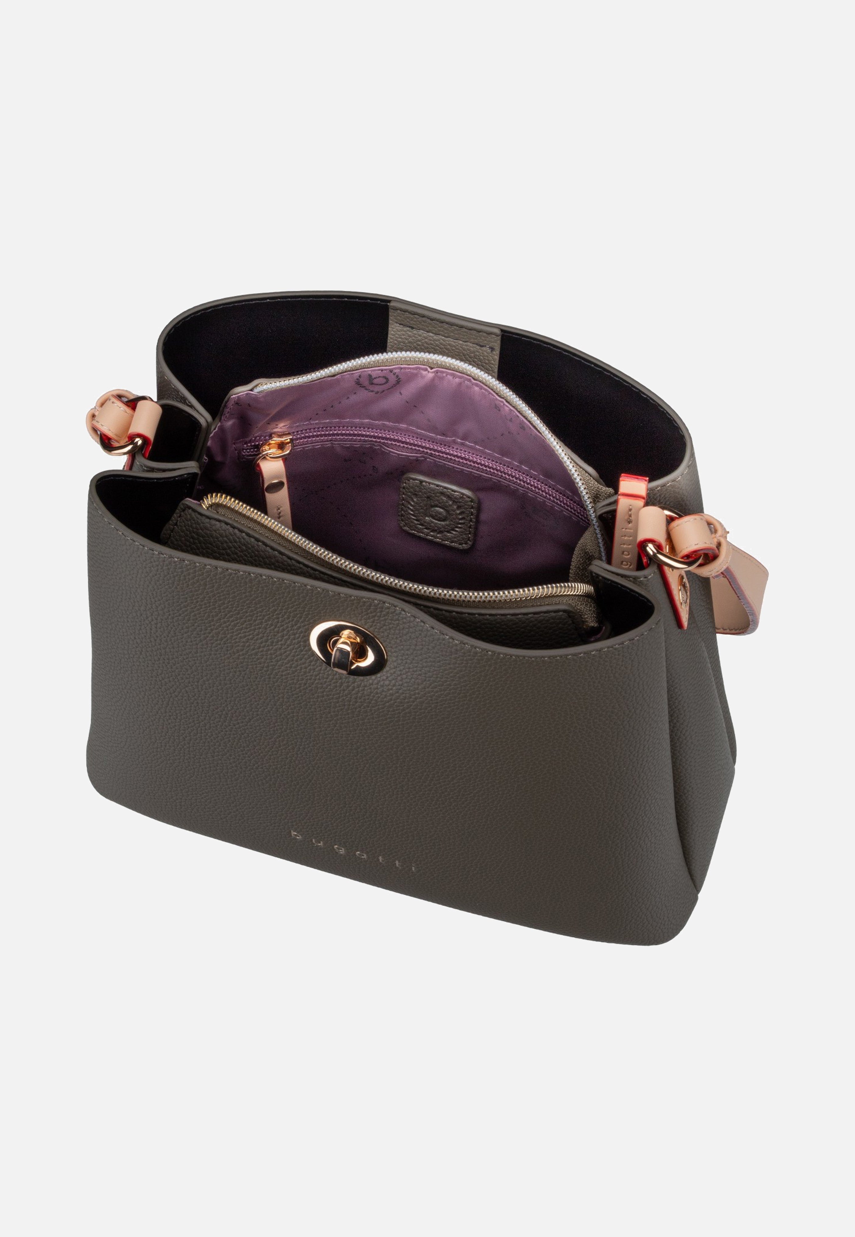 Bugatti Ella Ladies Bag Olive Hobo Bag
