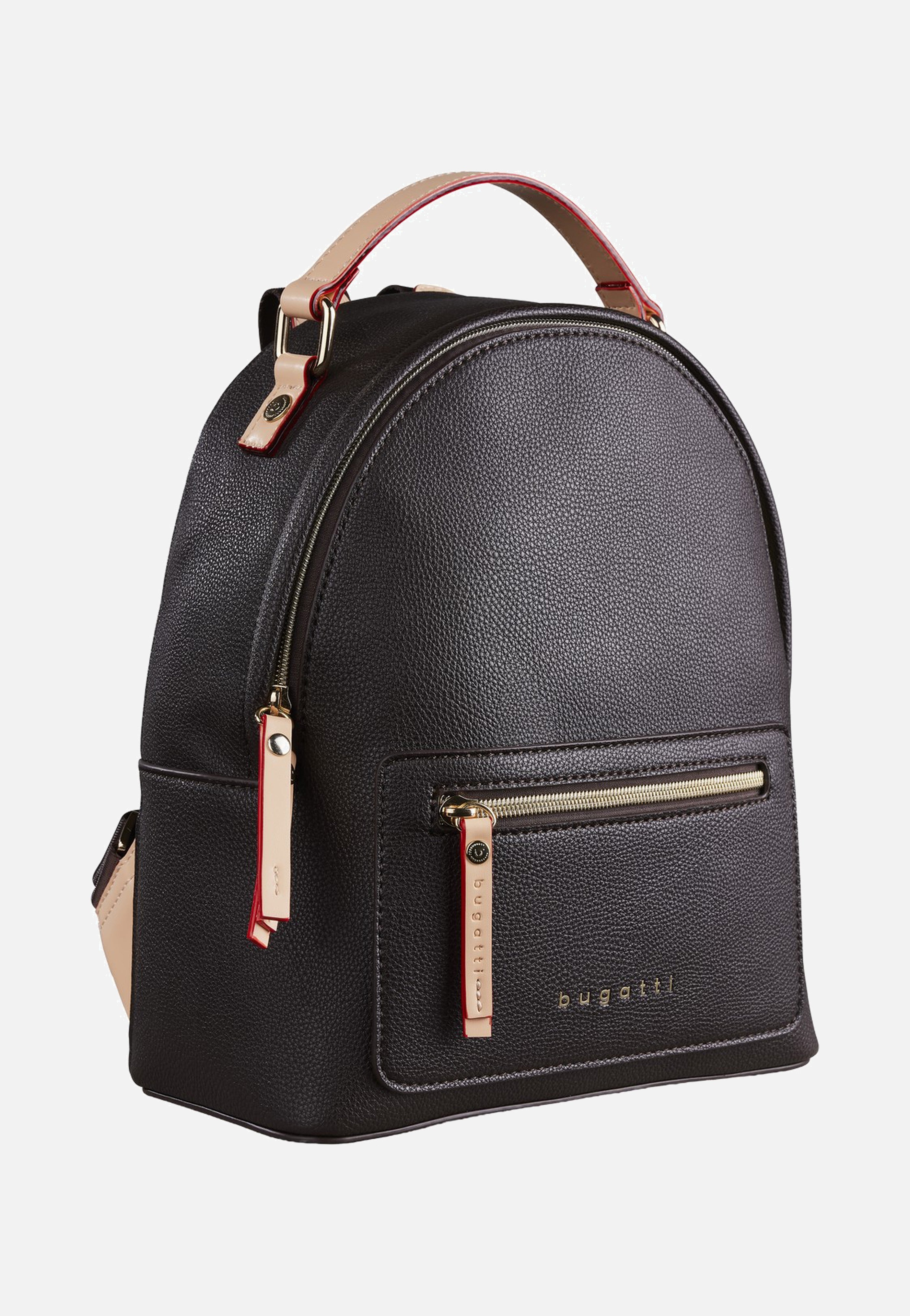bugatti brown leather backpack Central Wholesale all day long Bugatti Ella S Darkbrown -