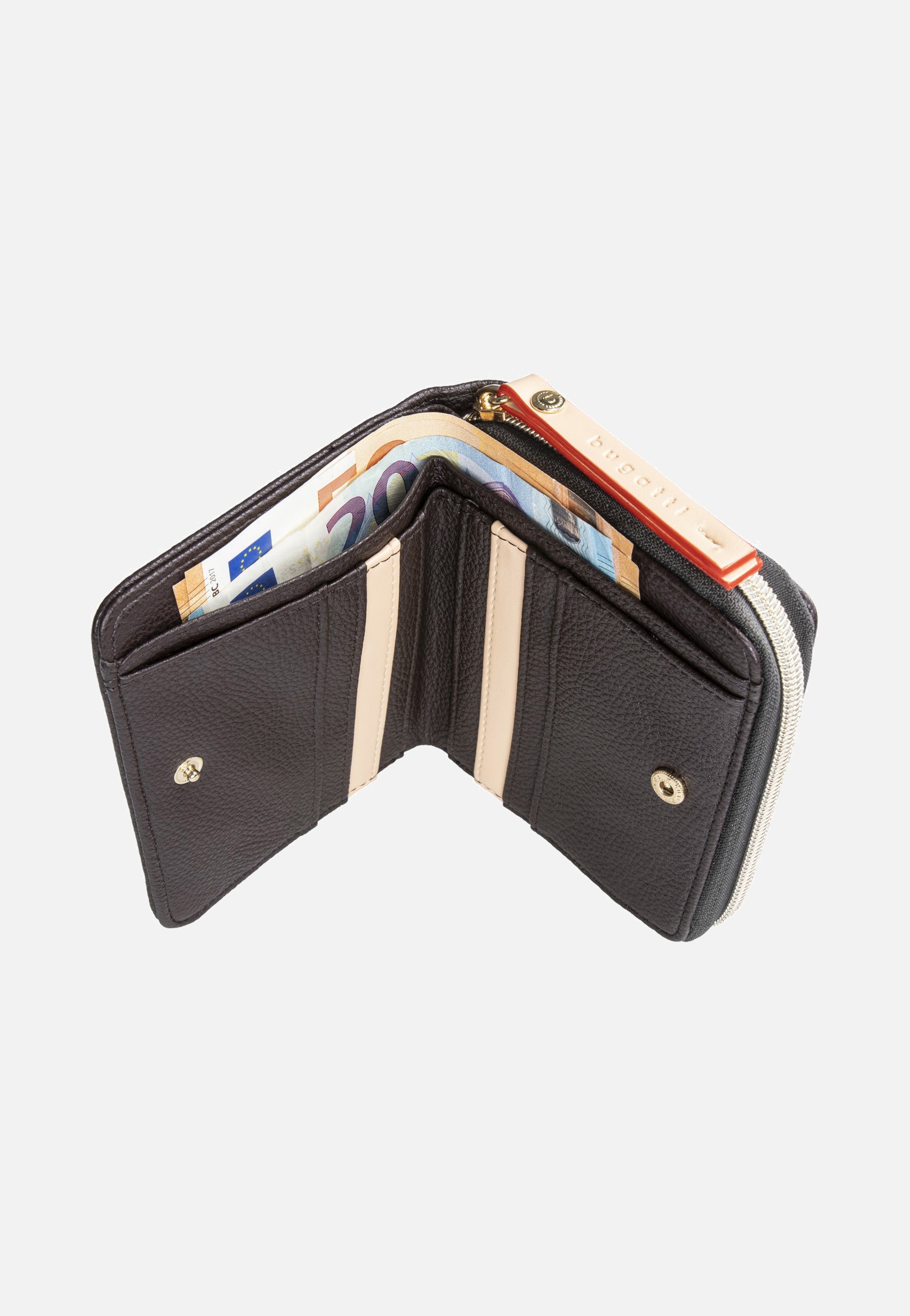 Bugatti Ella Zipped Ladies Purse Brown Wallet