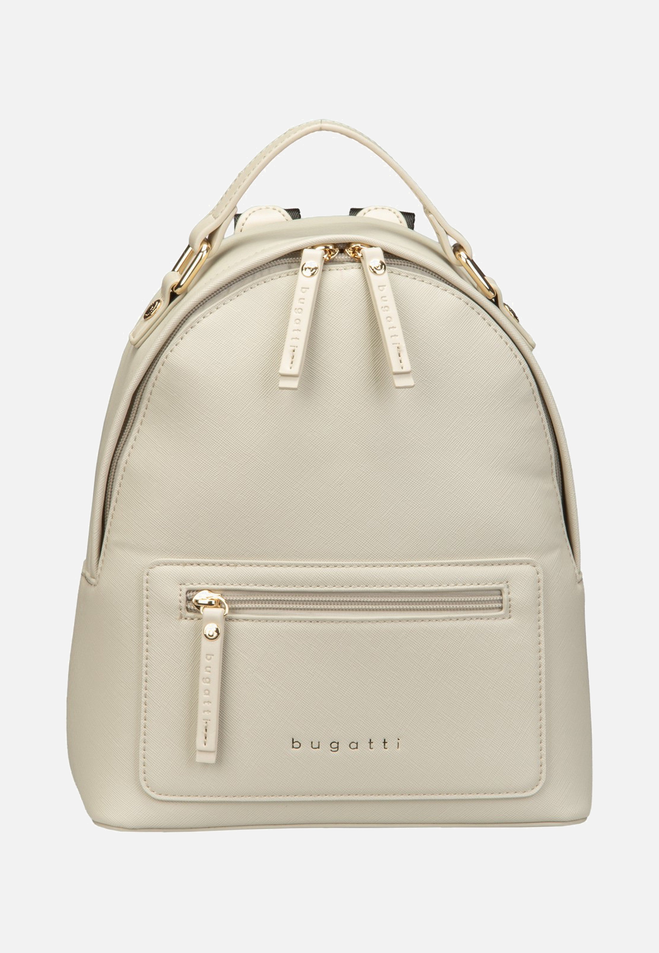Bugatti - Ella Saffiano Backpack Small Beige - Backpack | Women-Image