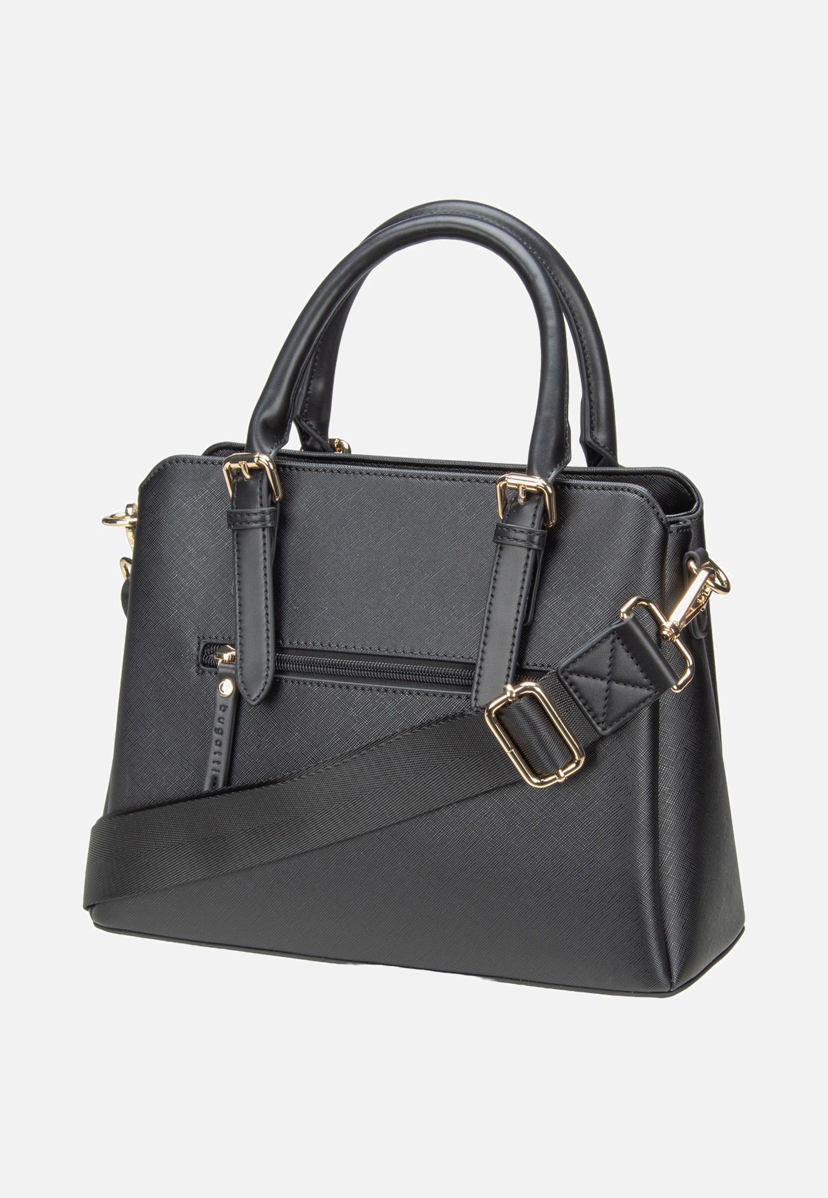 Bugatti Ella Saffiano Bowling Bag M Black Bowling Bag