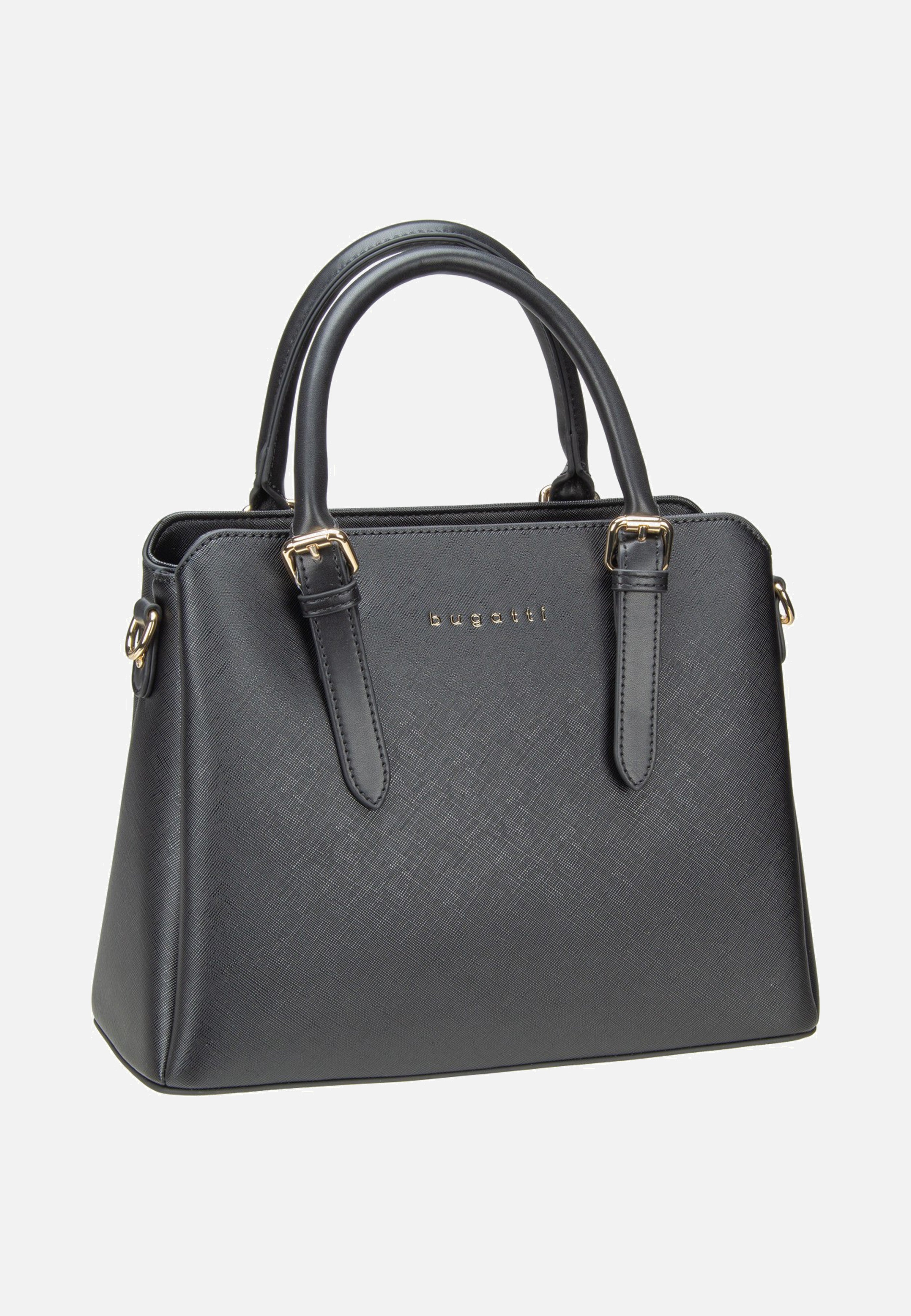 Bugatti Ella Saffiano Bowling Bag M Black Bowling Bag