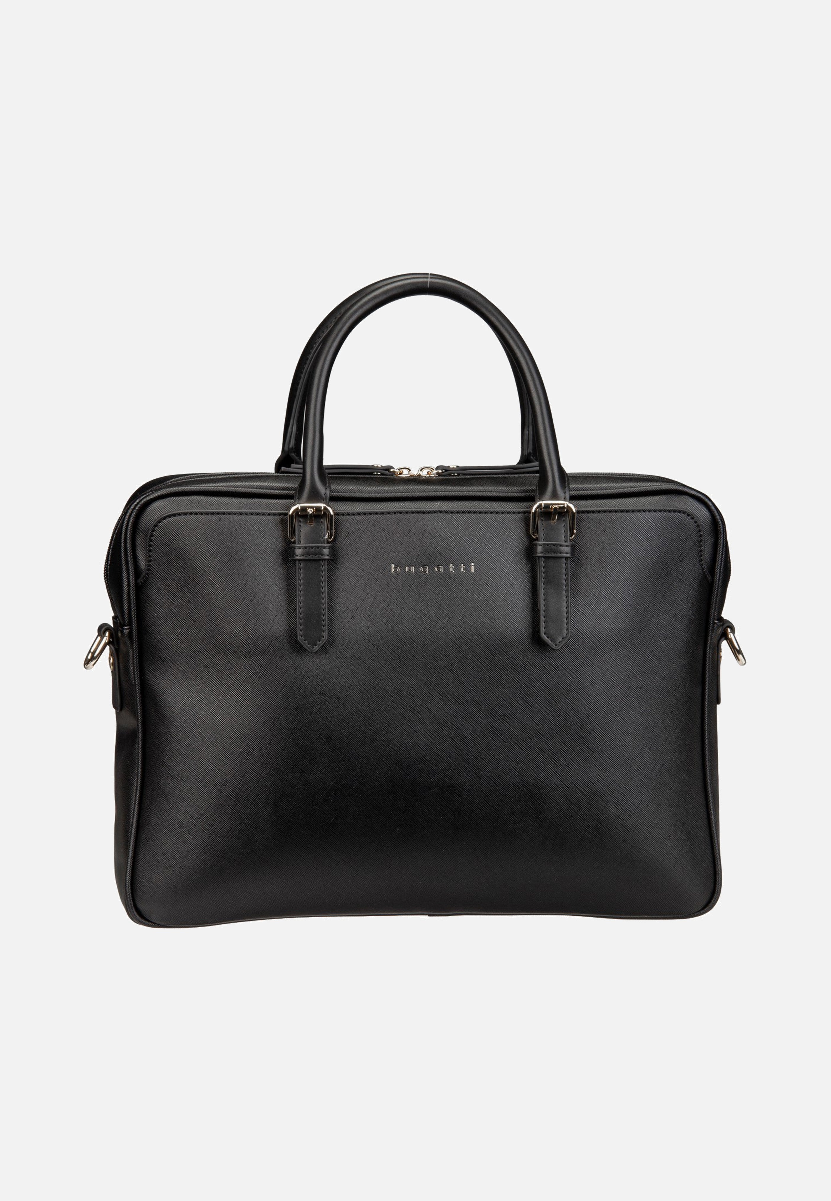 Bugatti - Ella Saffiano Briefcase Black - Briefcase | Women-Image