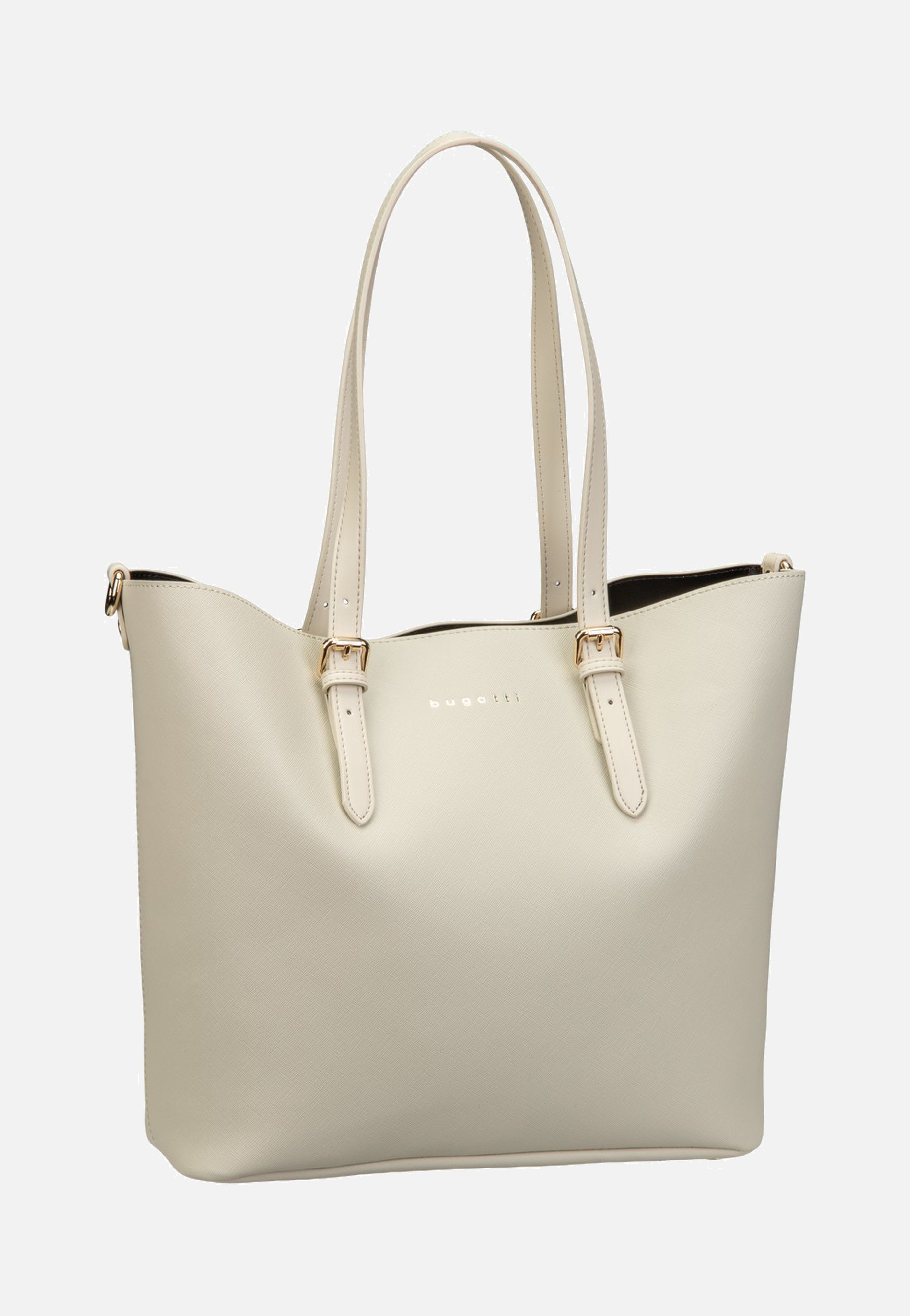 Bugatti Ella Saffiano Shopper L Beige Shopper