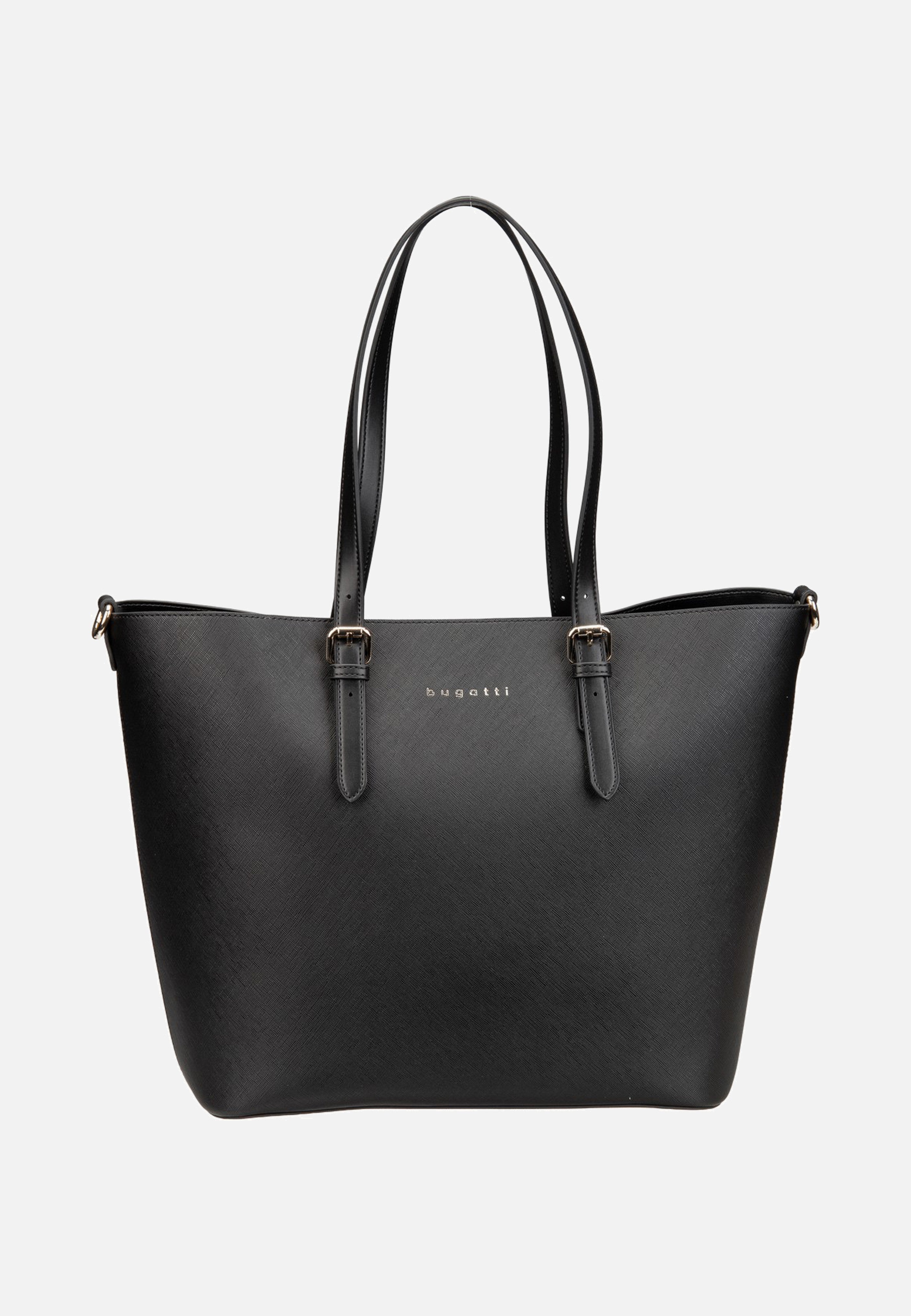 Bugatti - Ella Saffiano Shopper L Black - Shopper | Women-Image