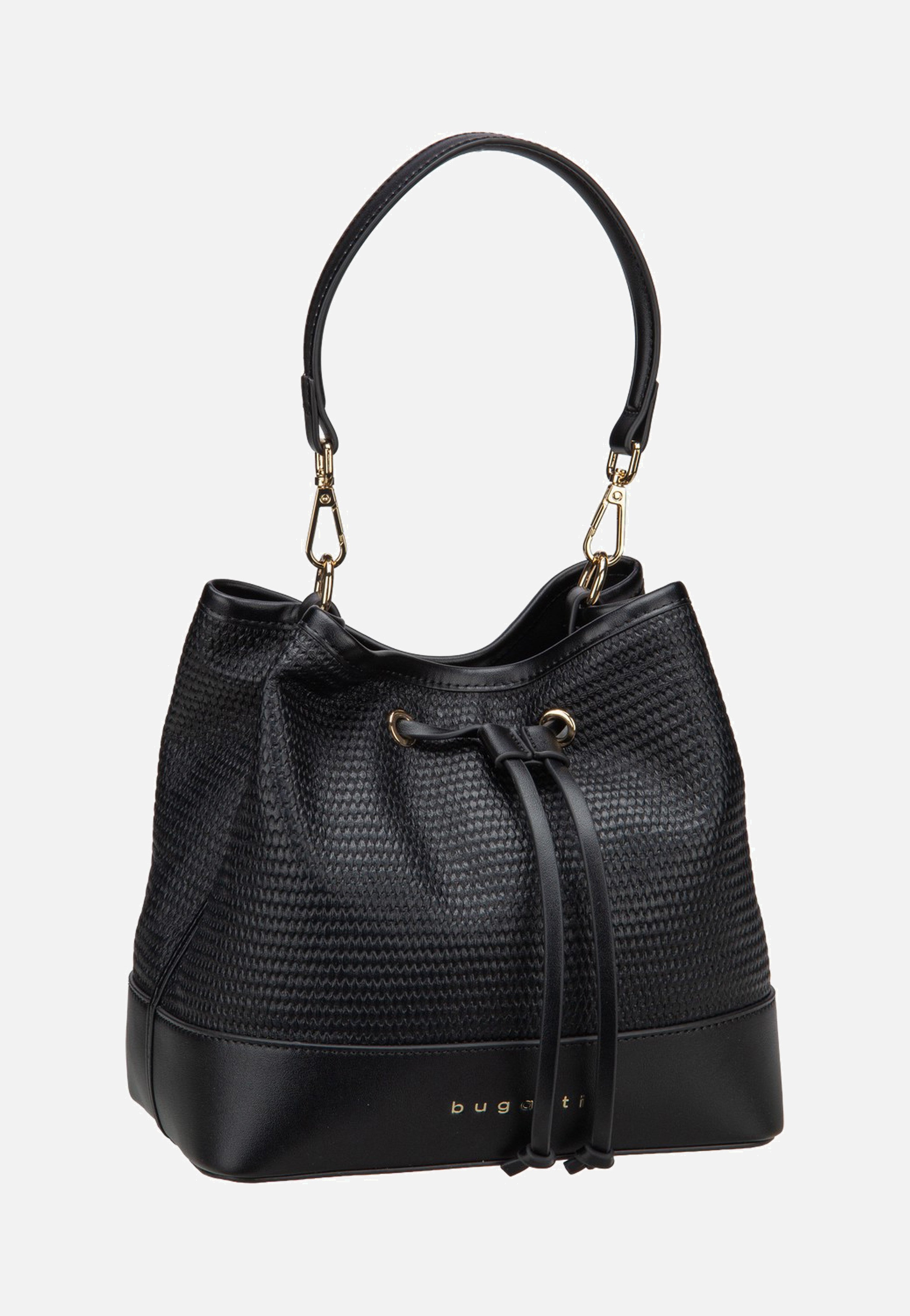 Bugatti Isa Bucket Bag Black Bucket Bag