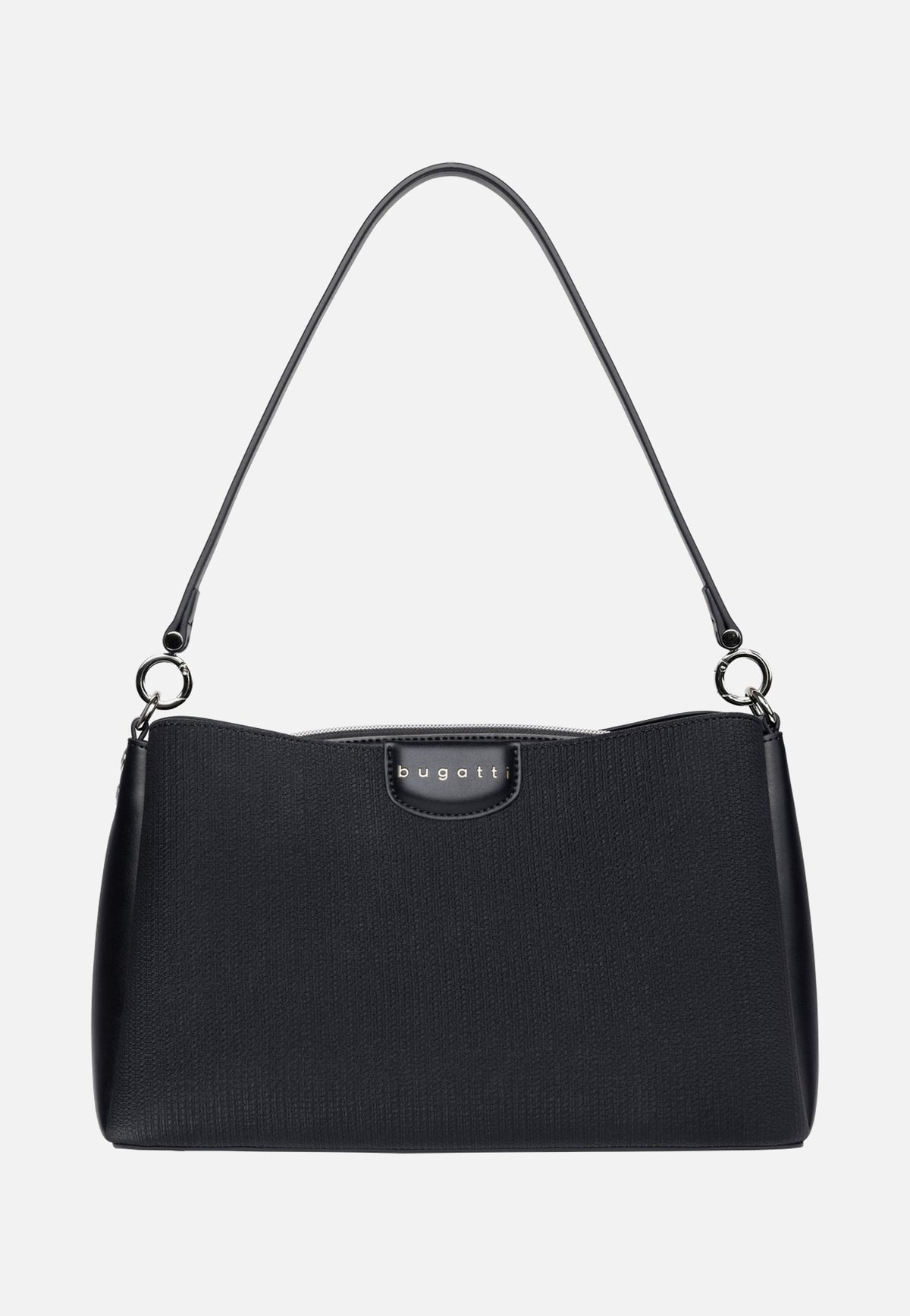 Bugatti Leah Shoulder Bag M Black Bolso de hombro