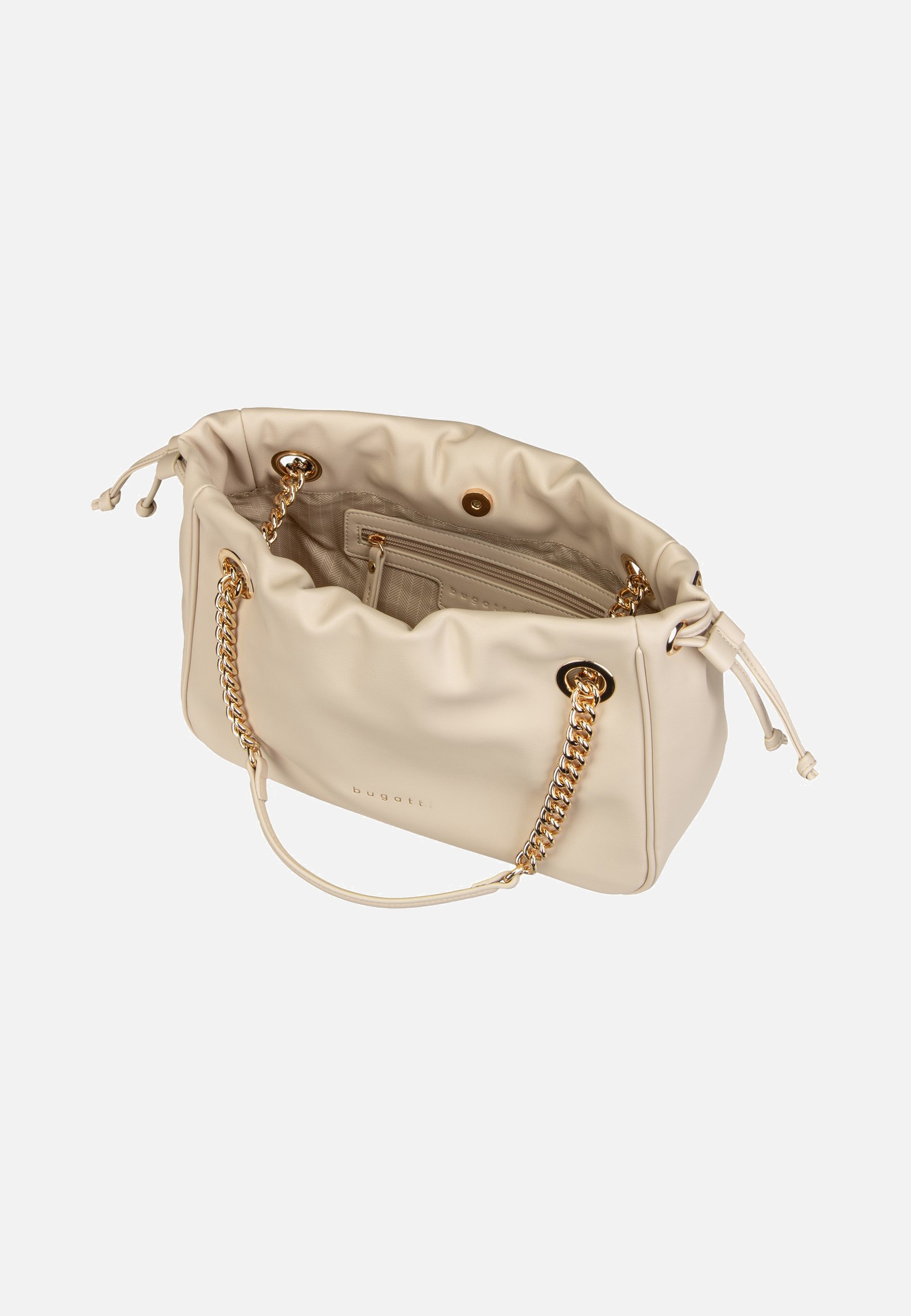 Bugatti Leni Shoulder Bag M Beige Shoulder Bag