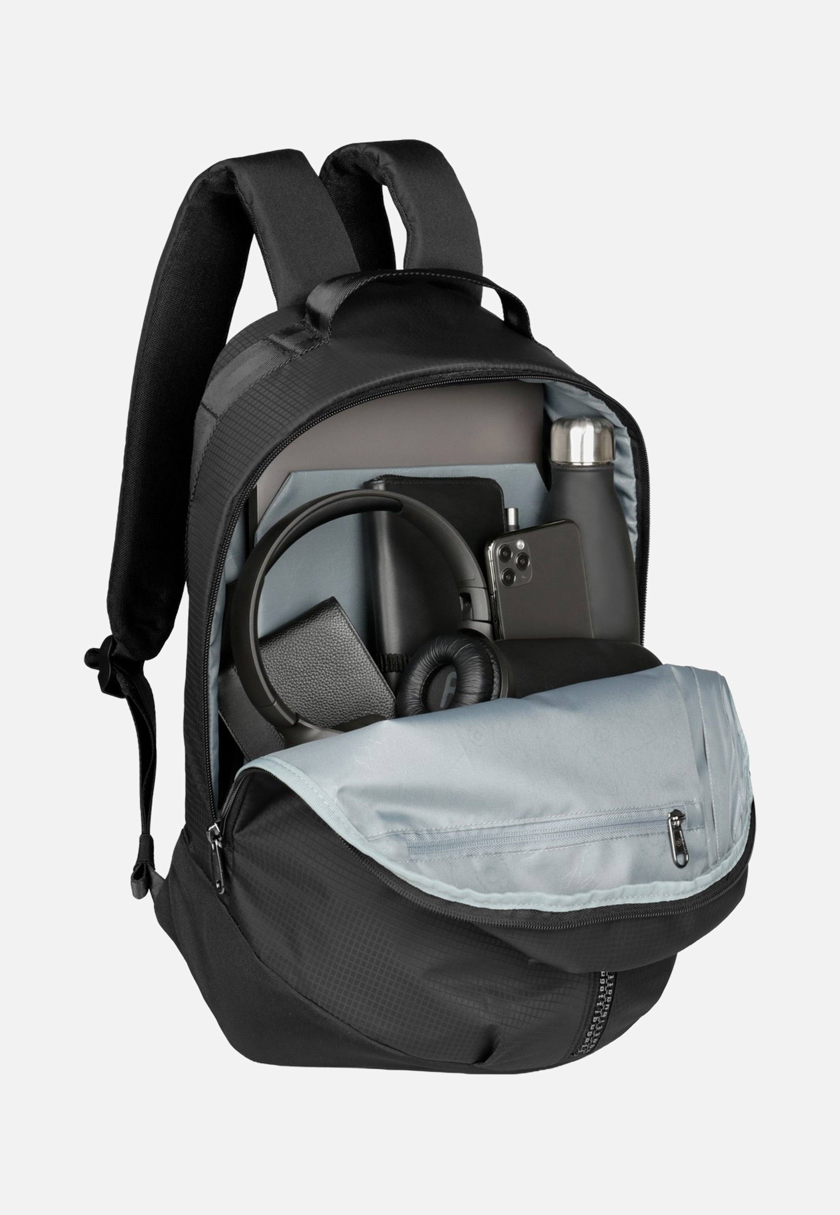 Bugatti Letter's Backpack Black Backpack