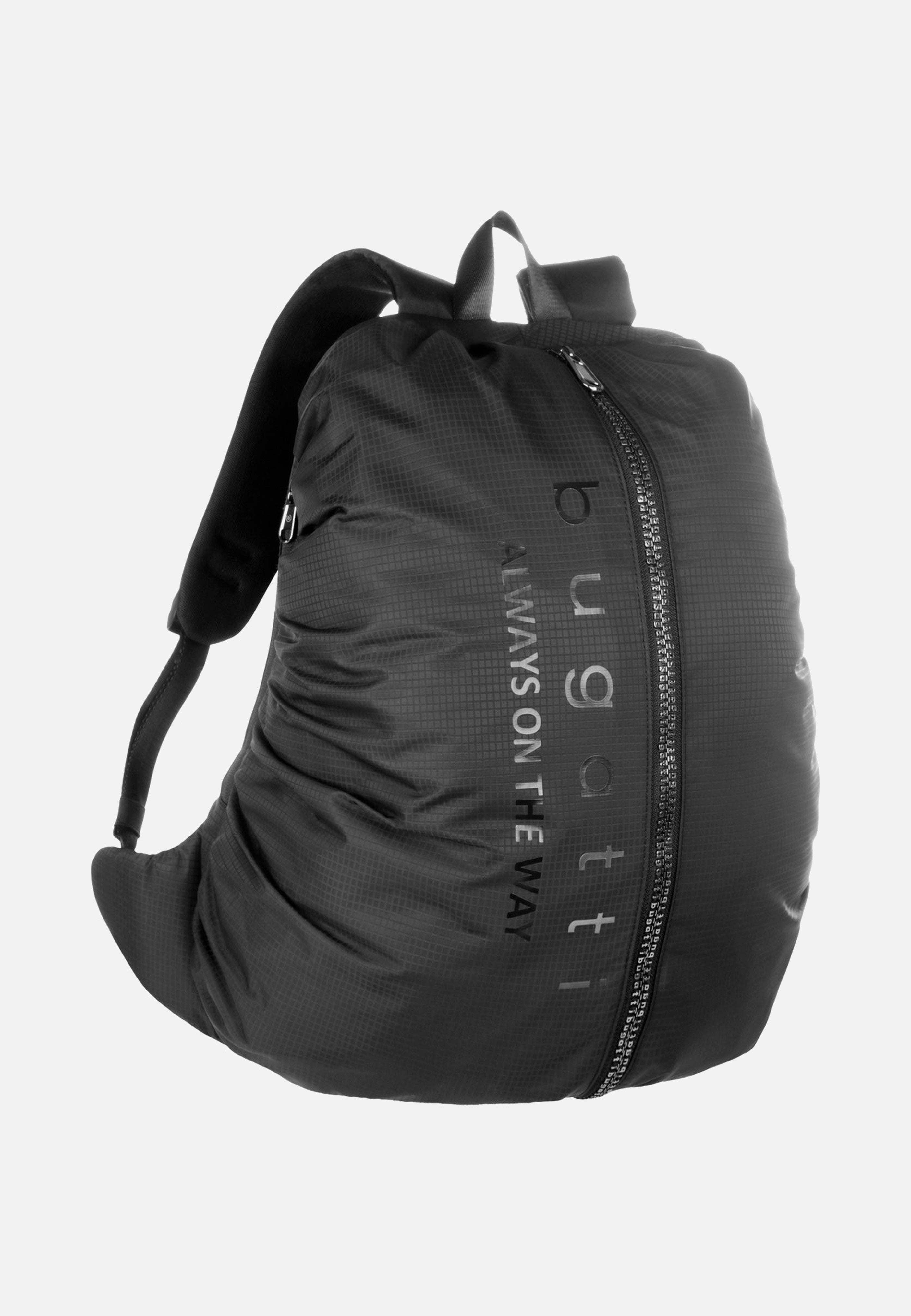 Bugatti Letter's Backpack Black Backpack