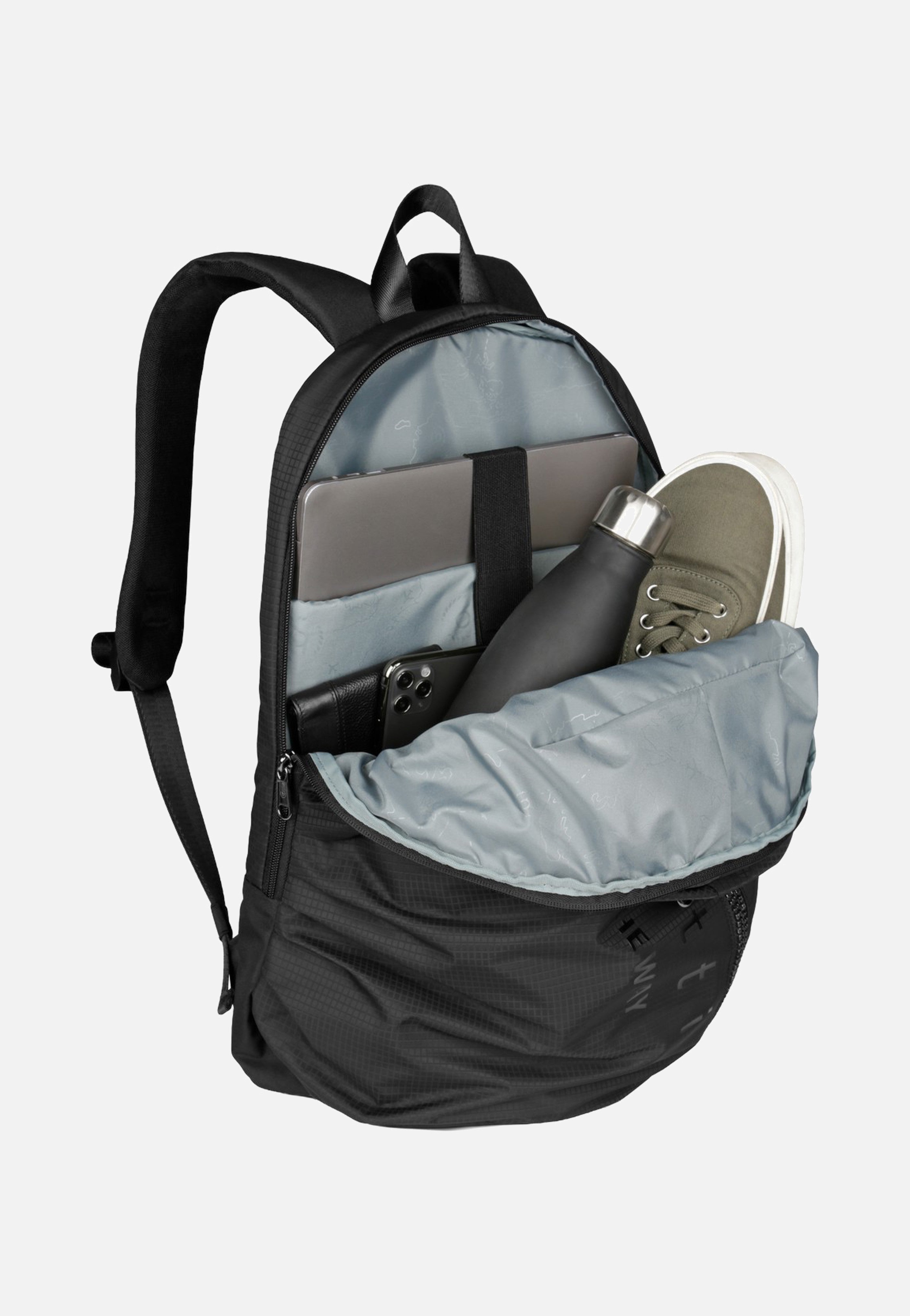 Bugatti Letter's Backpack Black Backpack