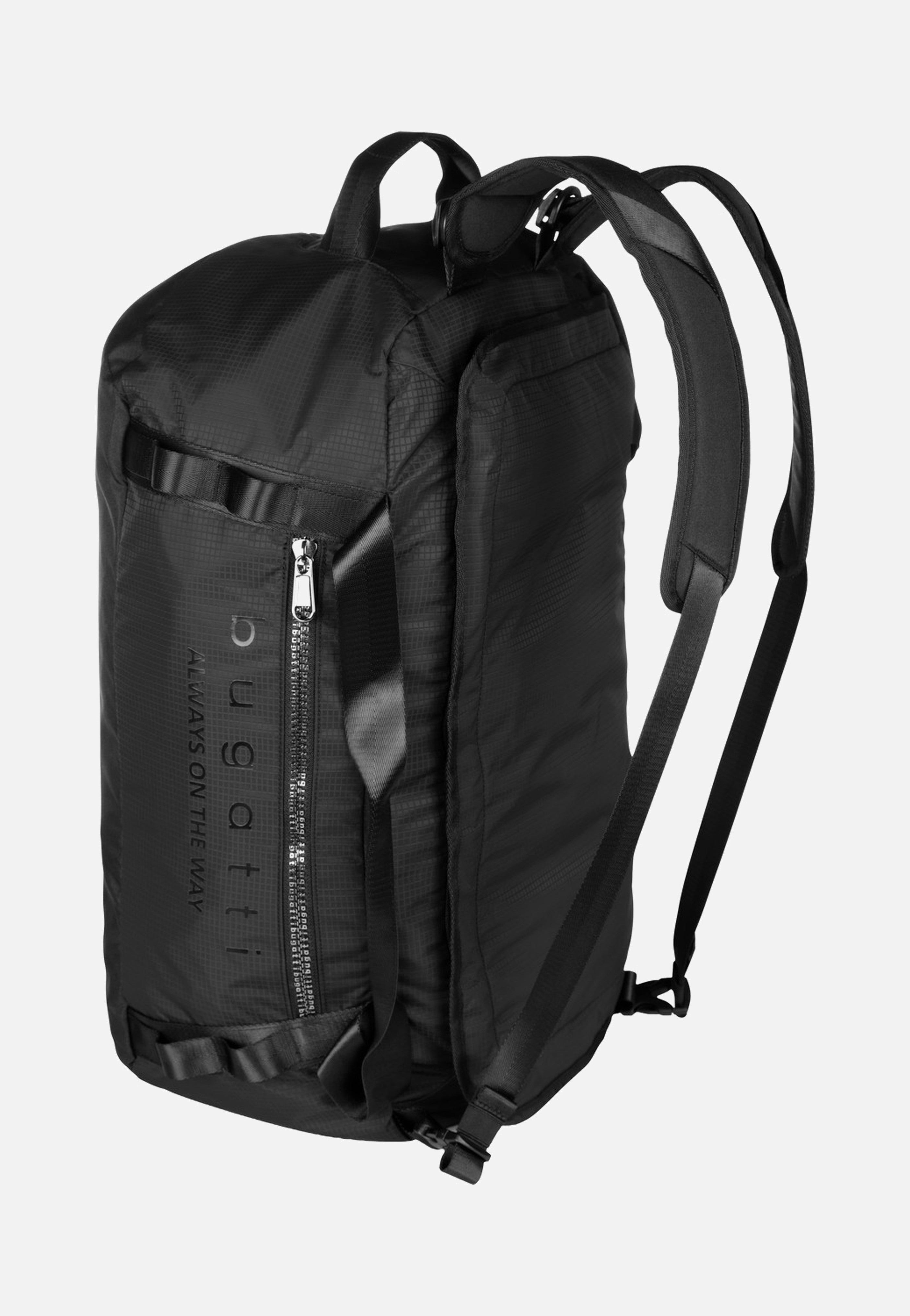 Bugatti Letter's Weekender 2 in 1 Black Weekender