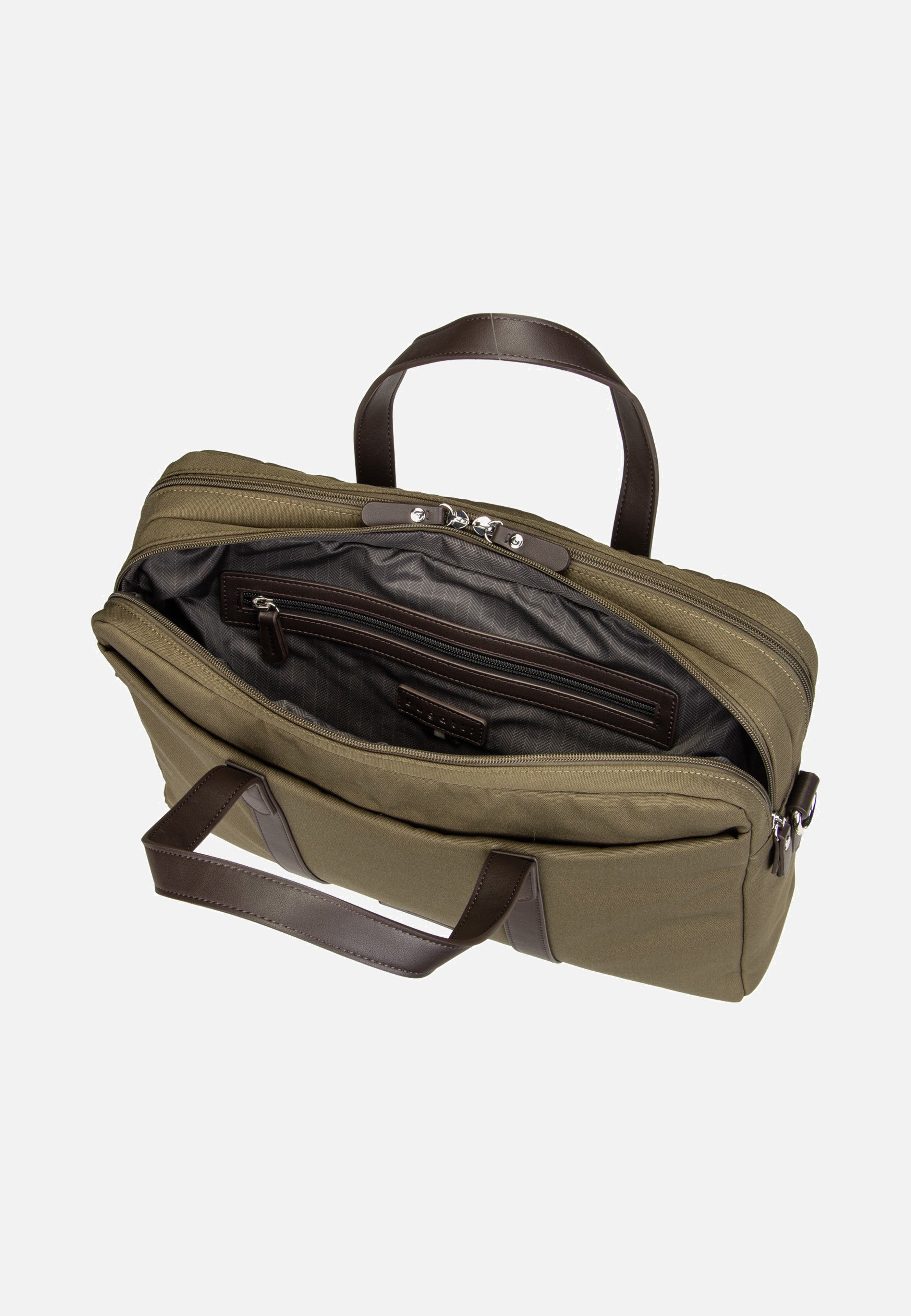Bugatti Maro Business Bag L Olive Briefcase