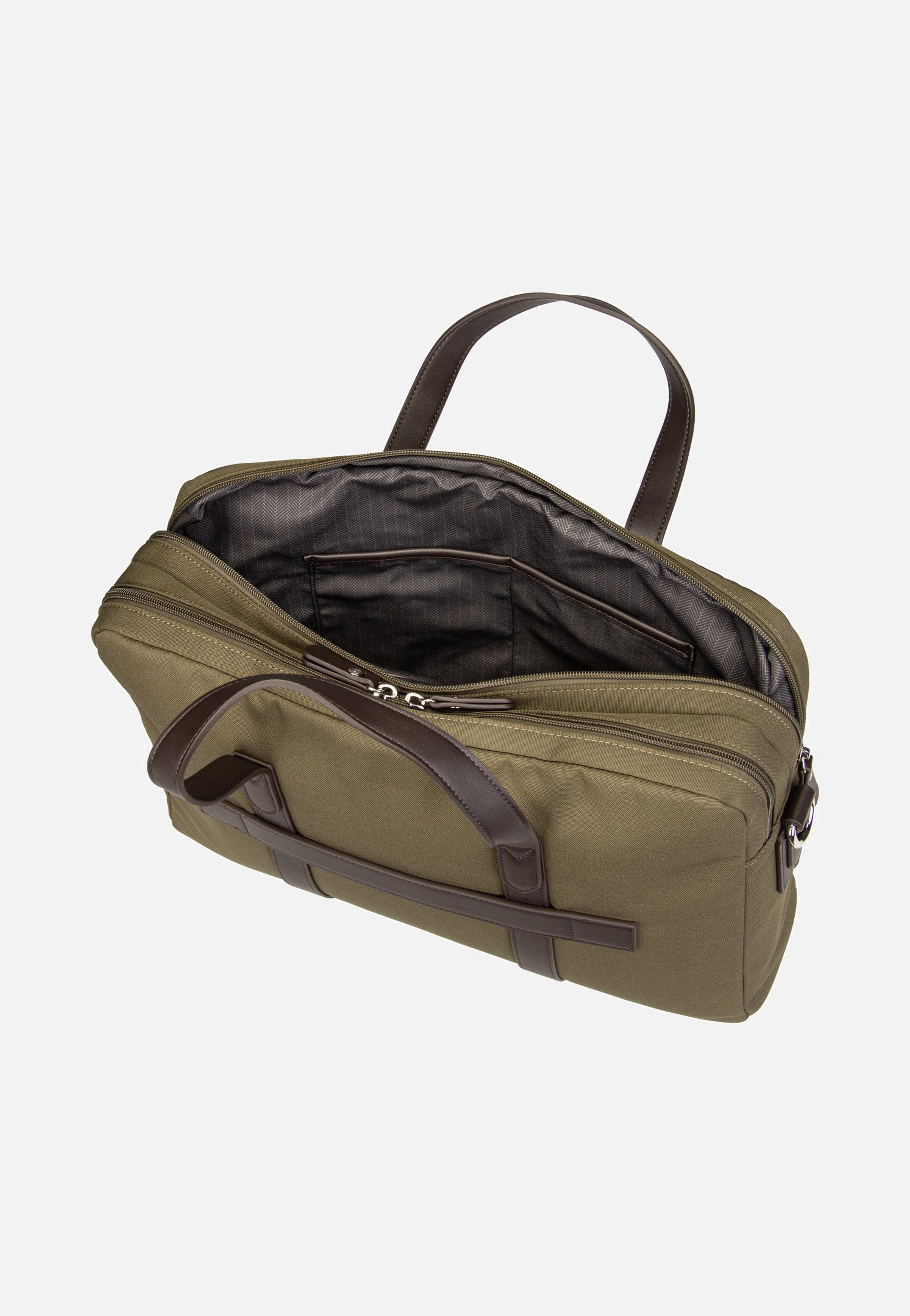 Bugatti Maro Business Bag L Olive Briefcase