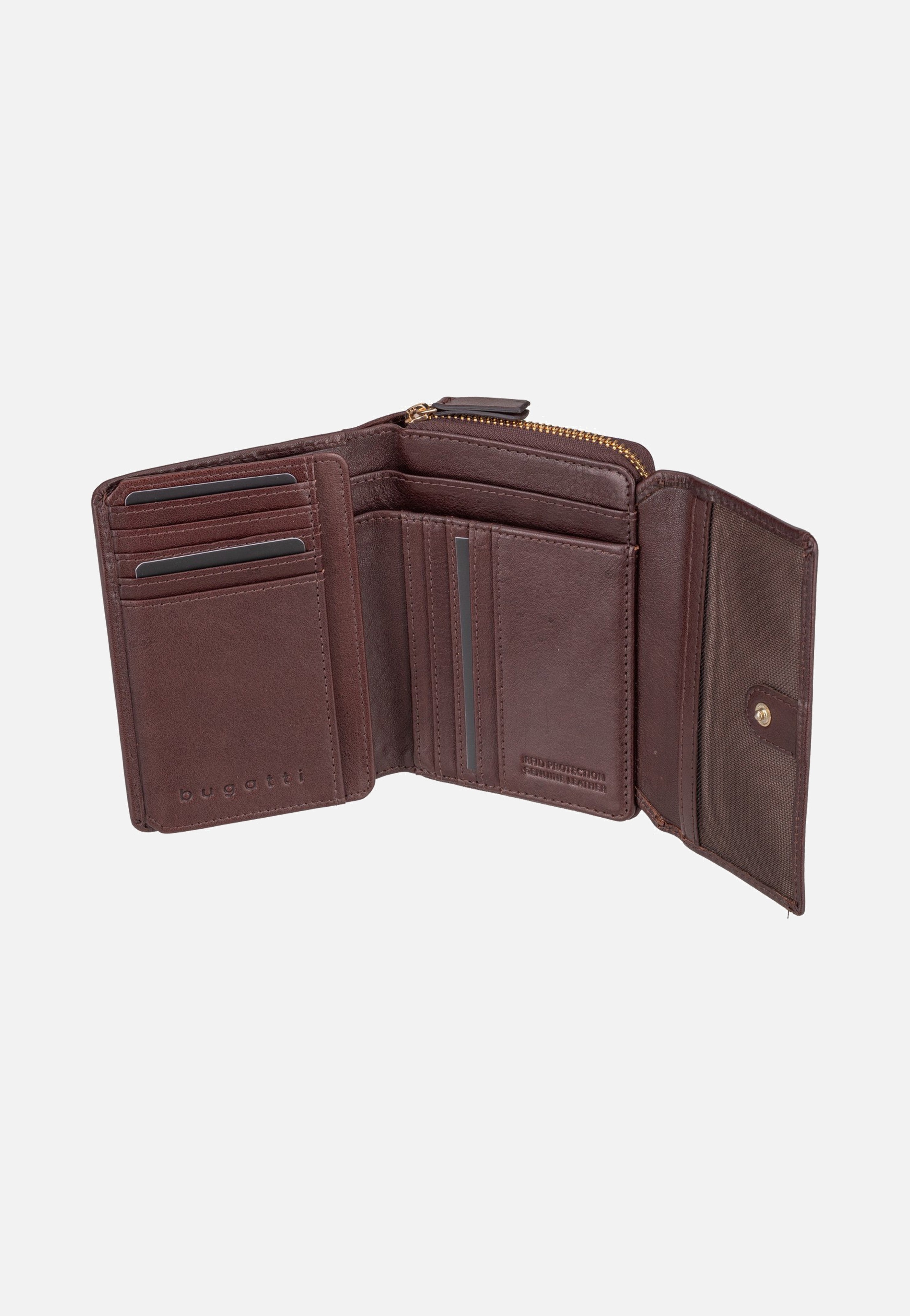 Bugatti Neaples Lady Wallet 491363 Brown Wallet
