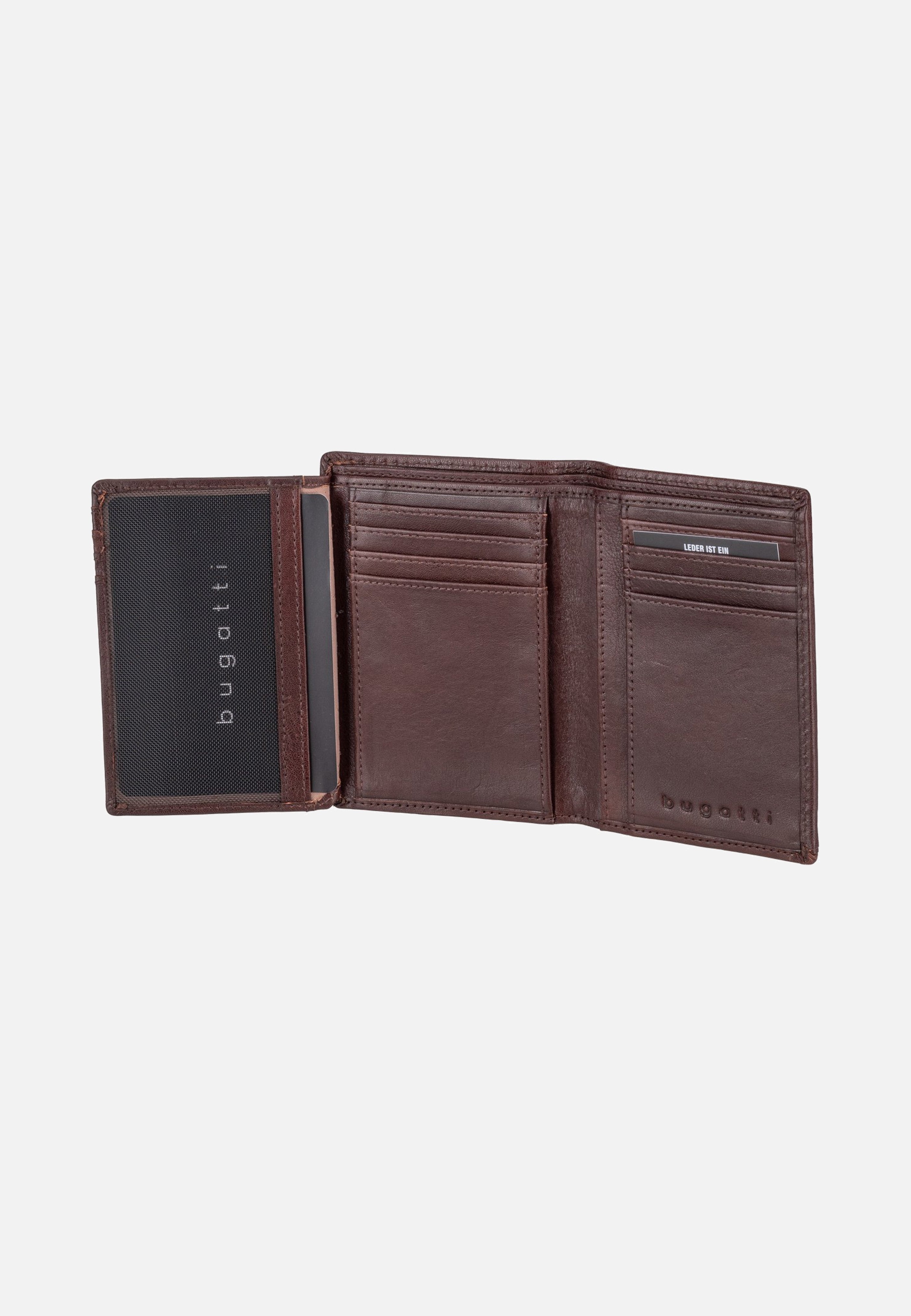 Bugatti Neaples Upright Wallet Brown Wallet