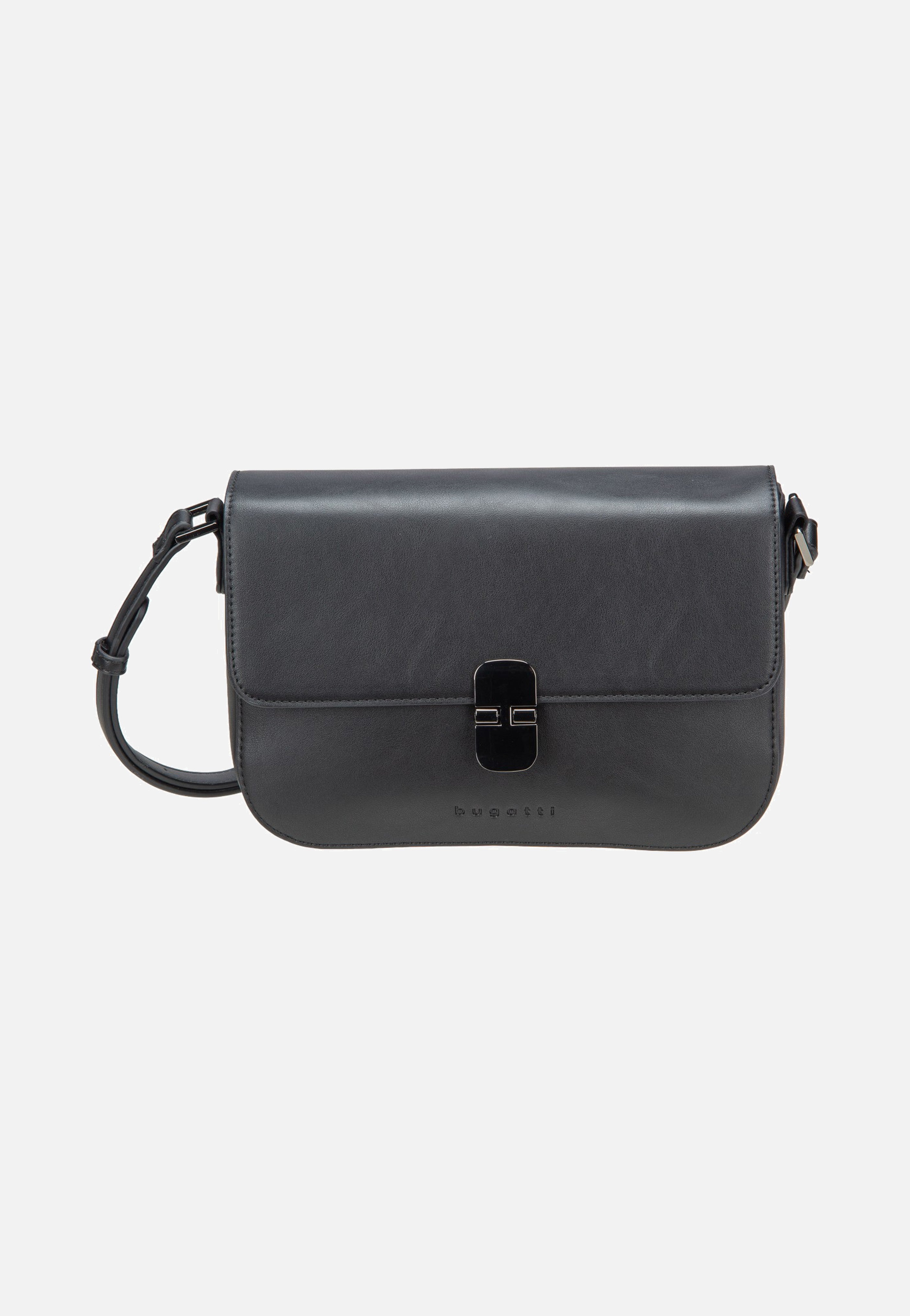 Bugatti Nela Shoulder Bag M Black Crossbody Bag