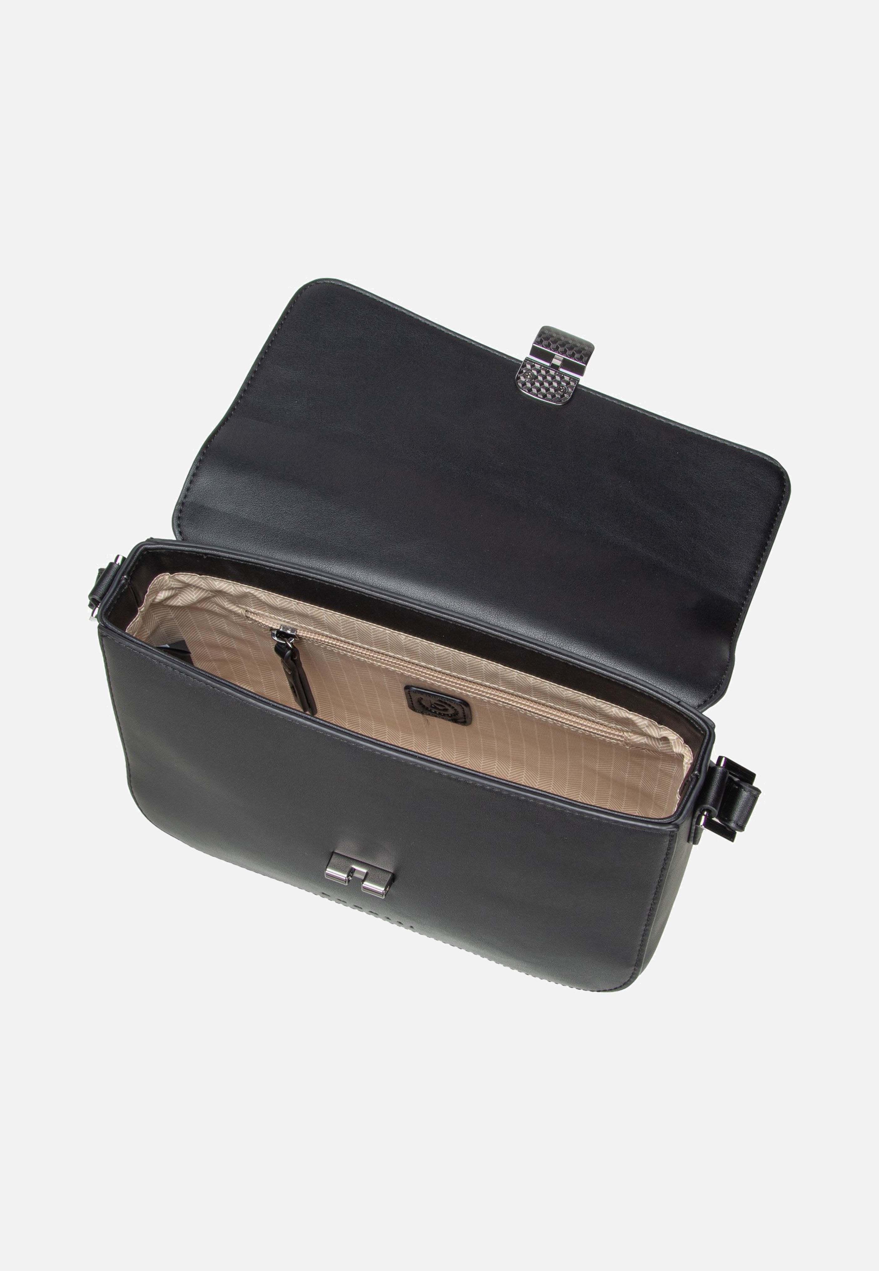 Bugatti Nela Shoulder Bag M Black Crossbody Bag