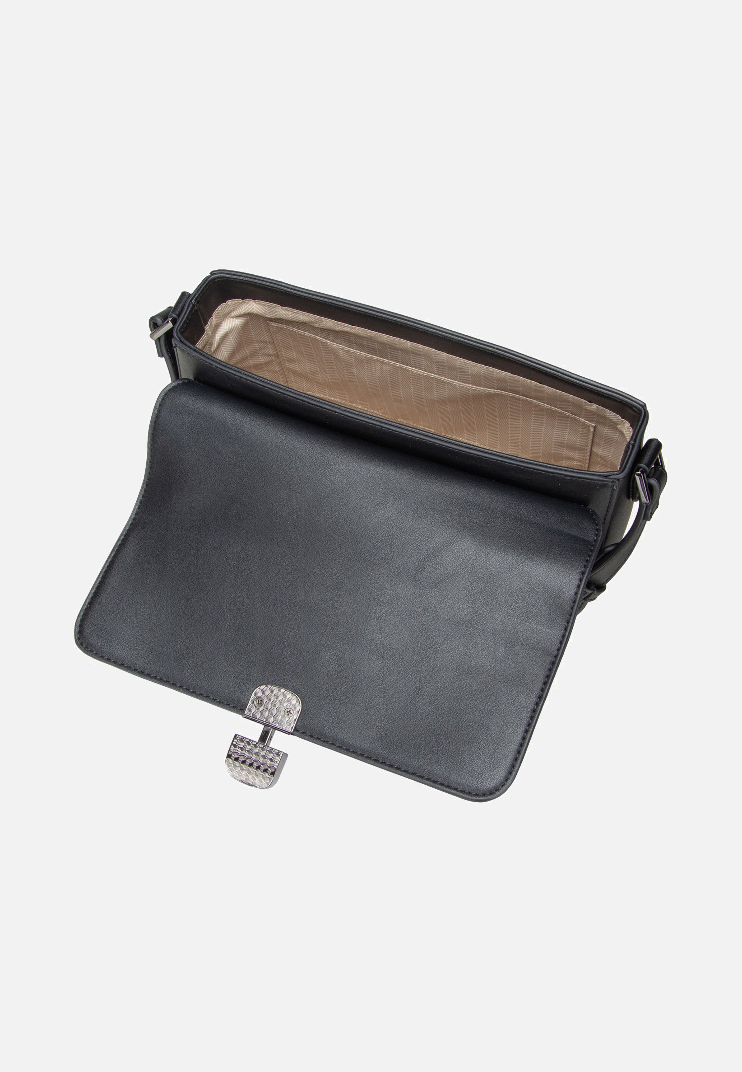 Bugatti Nela Shoulder Bag M Black Crossbody Bag