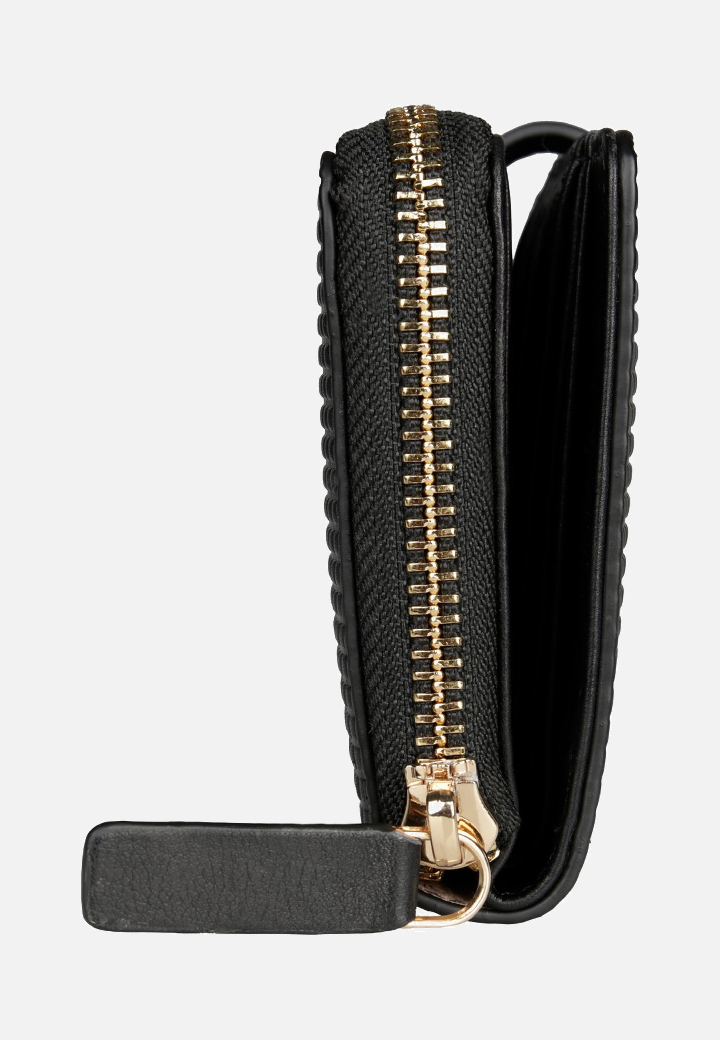 Bugatti Noemi Ladies Long Zip Wallet Black Wallet