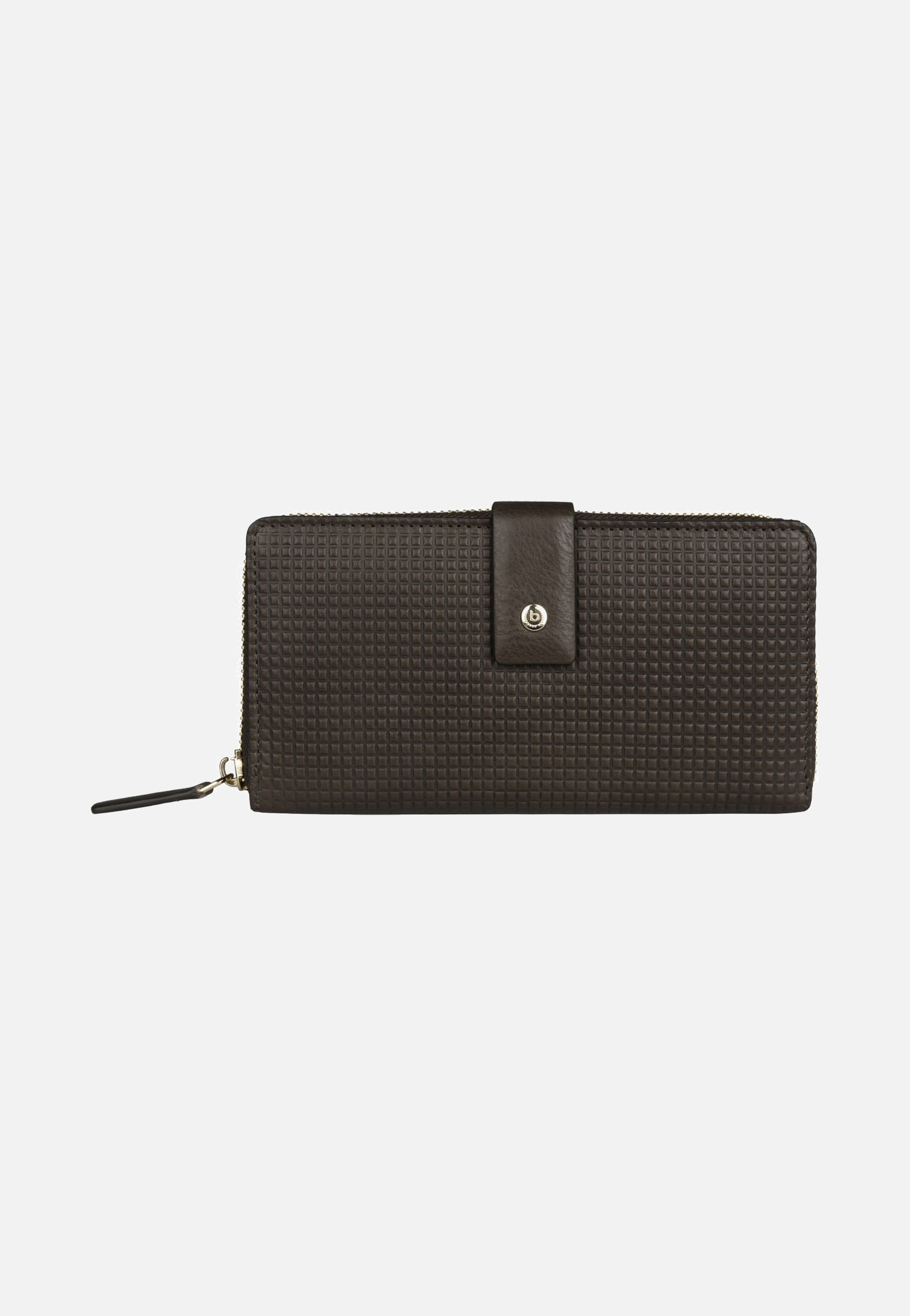 Bugatti Noemi Ladies Long Zip Wallet Brown Wallet