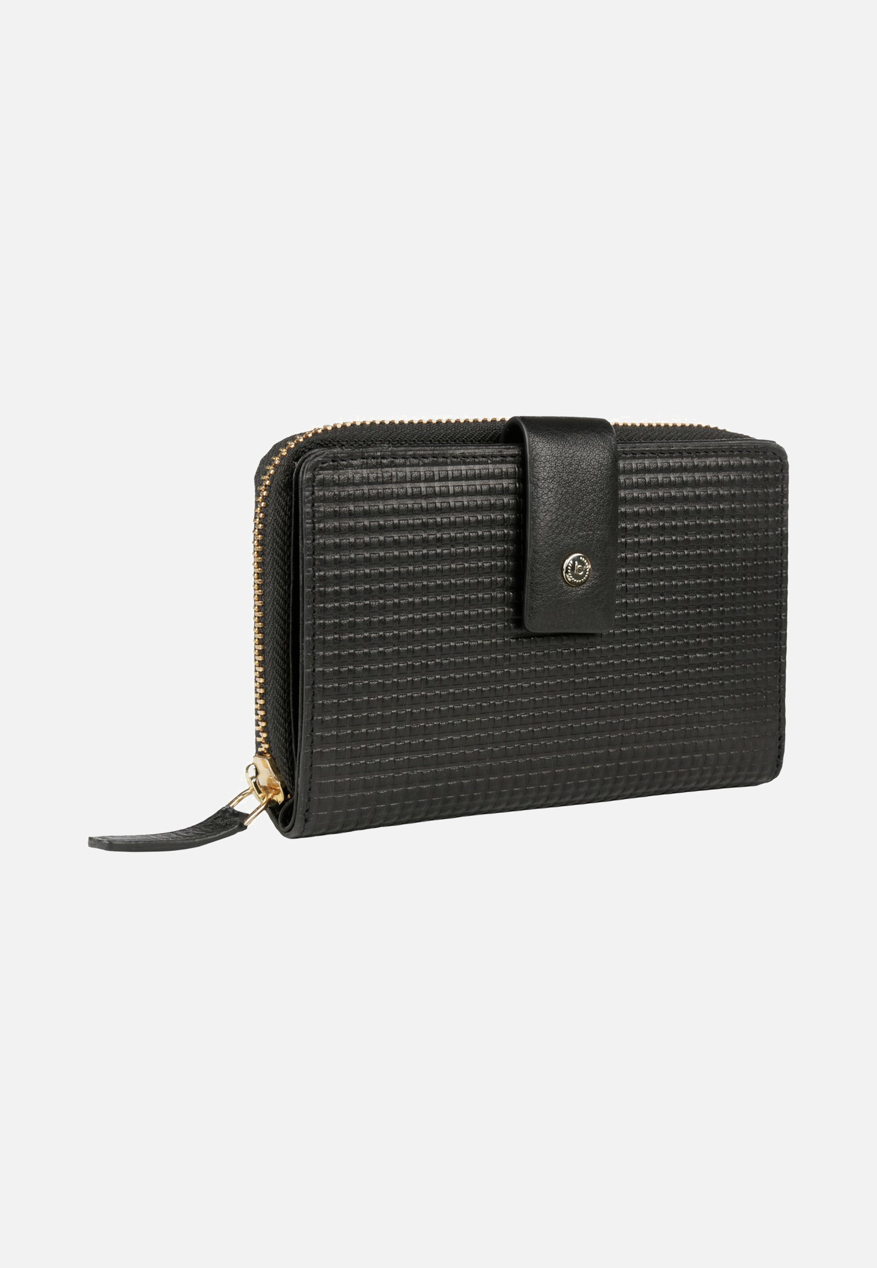 Bugatti Noemi Ladies Zip Wallet M Black Wallet