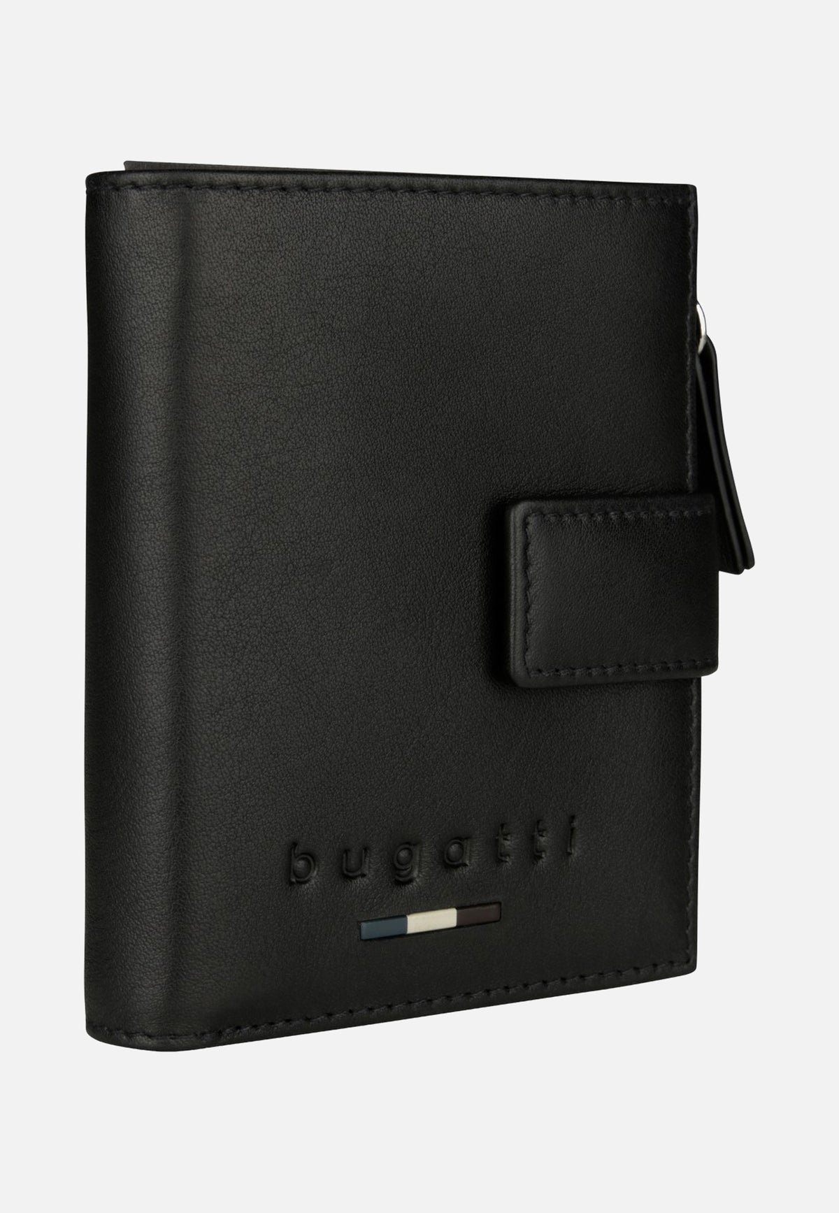 Bugatti Romeo Airtag Mini Wallet Black Wallet