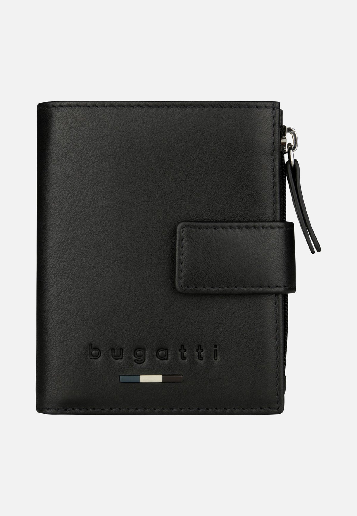 Bugatti Romeo Airtag Mini Wallet Black Wallet