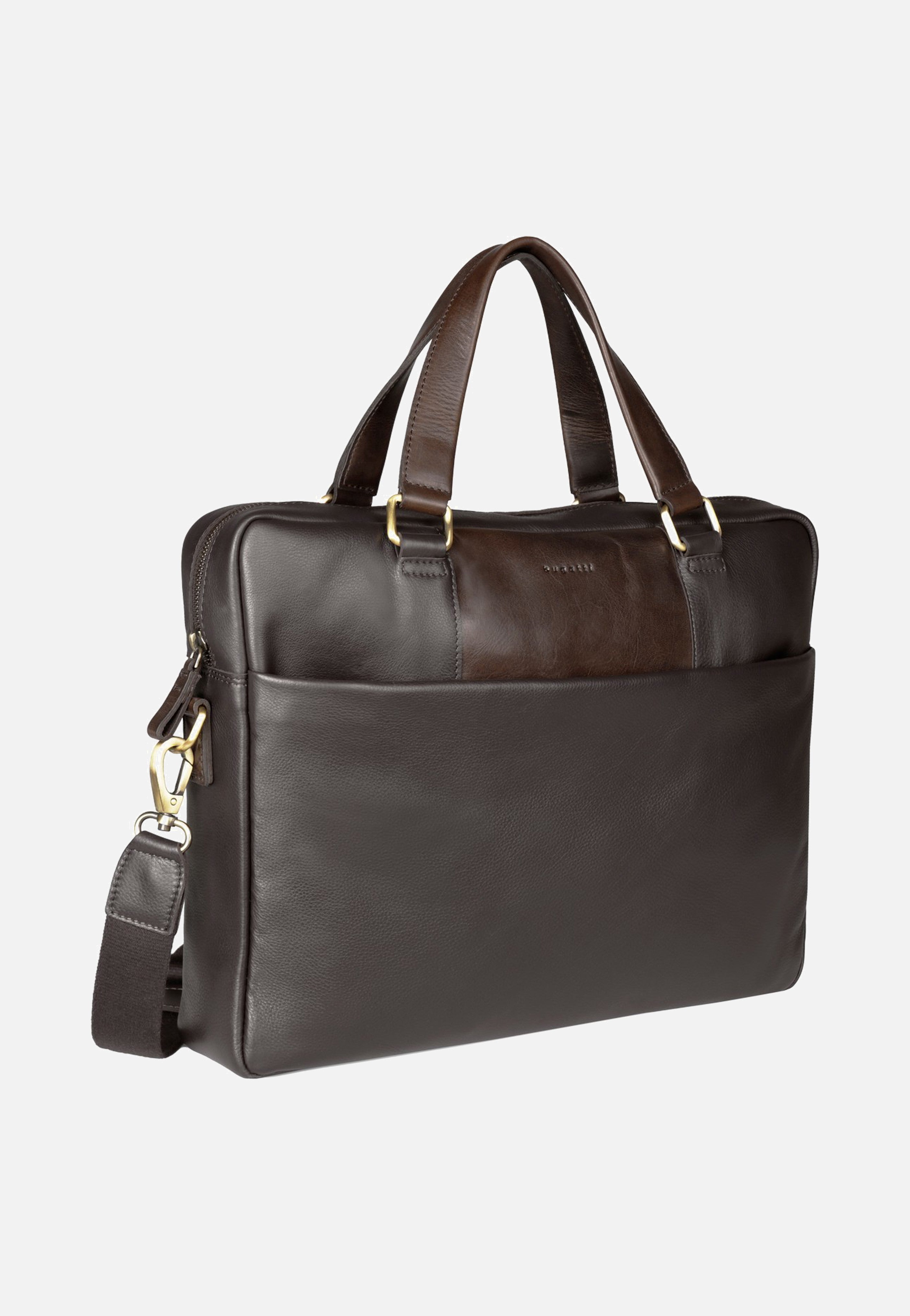 Bugatti Ryan Briefcase 492550 Brown Briefcase