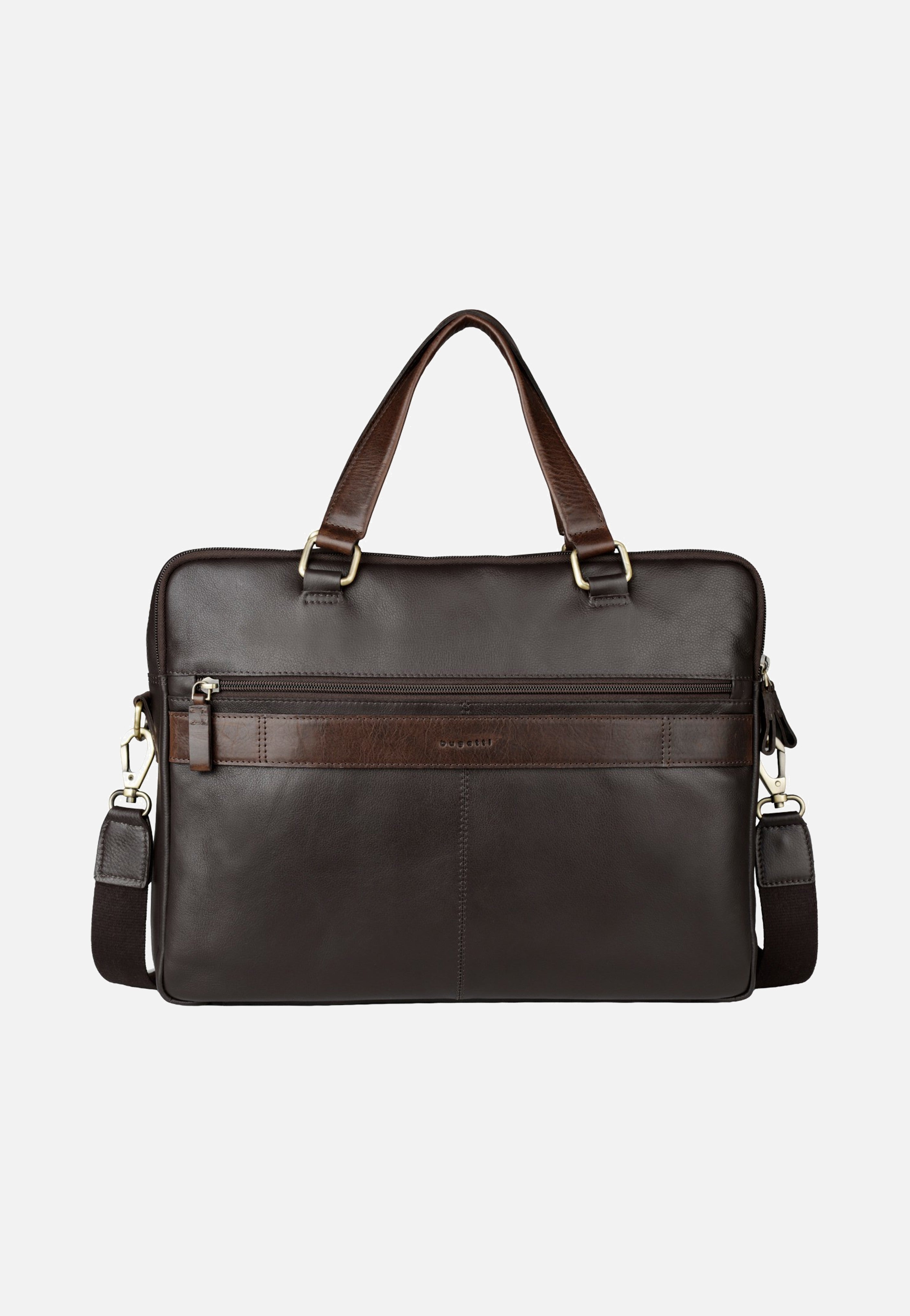 Bugatti Ryan Briefcase 492551 Brown Briefcase