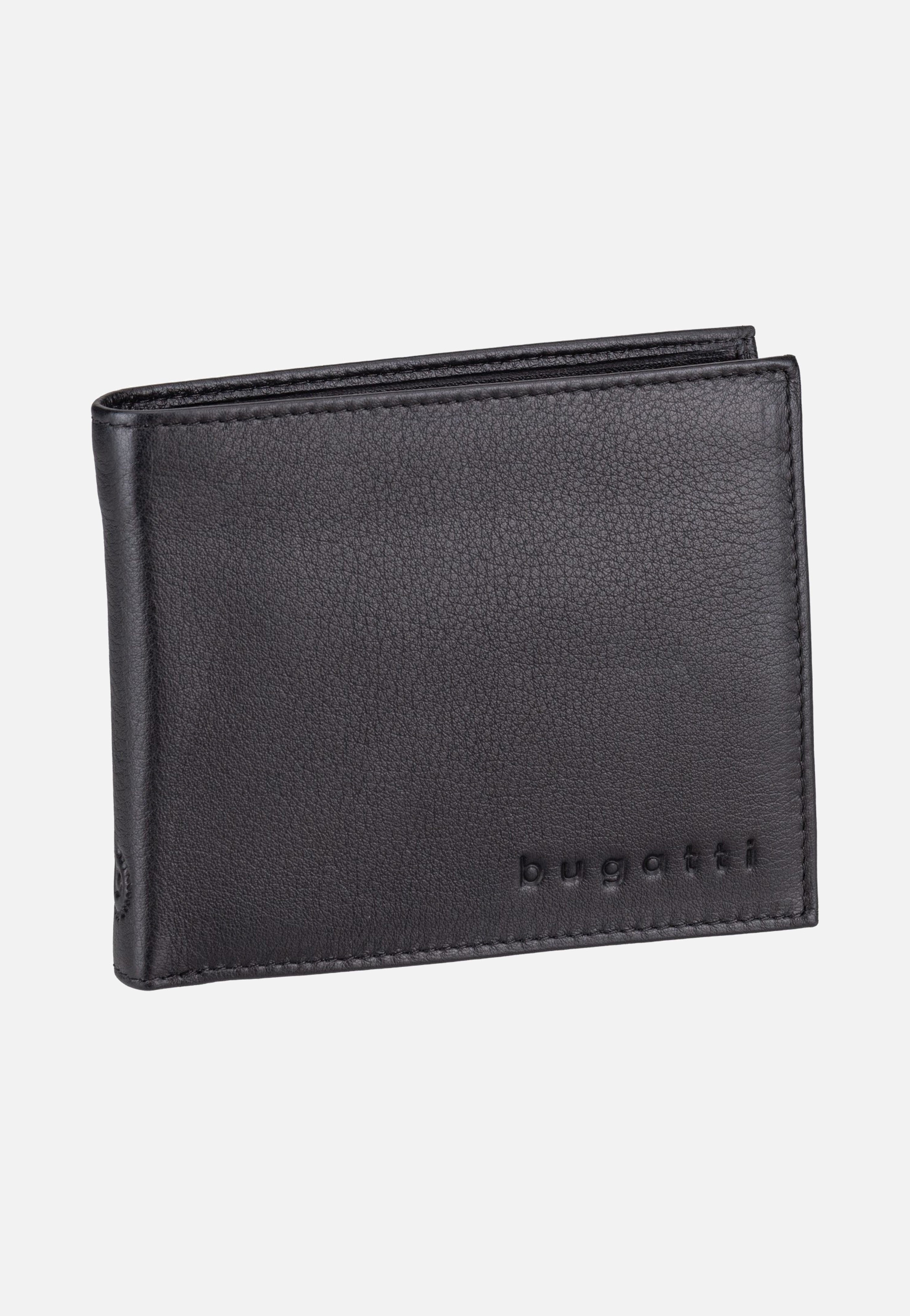 Bugatti Sempre Wallet With Flap Black Wallet