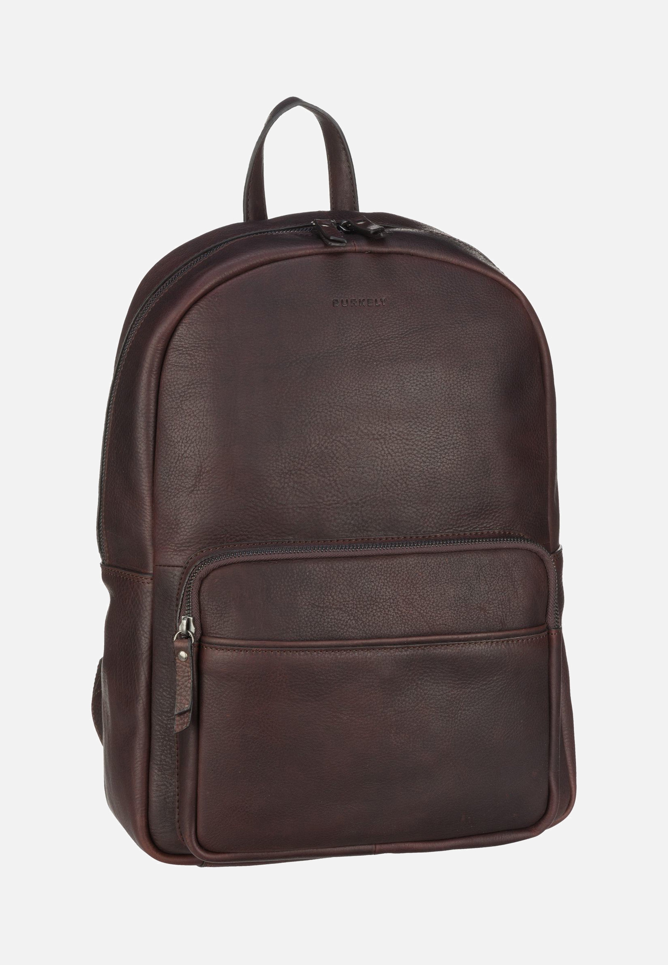 burkely leather backpack Burkely Antique Avery 7002 Brown - Backpack