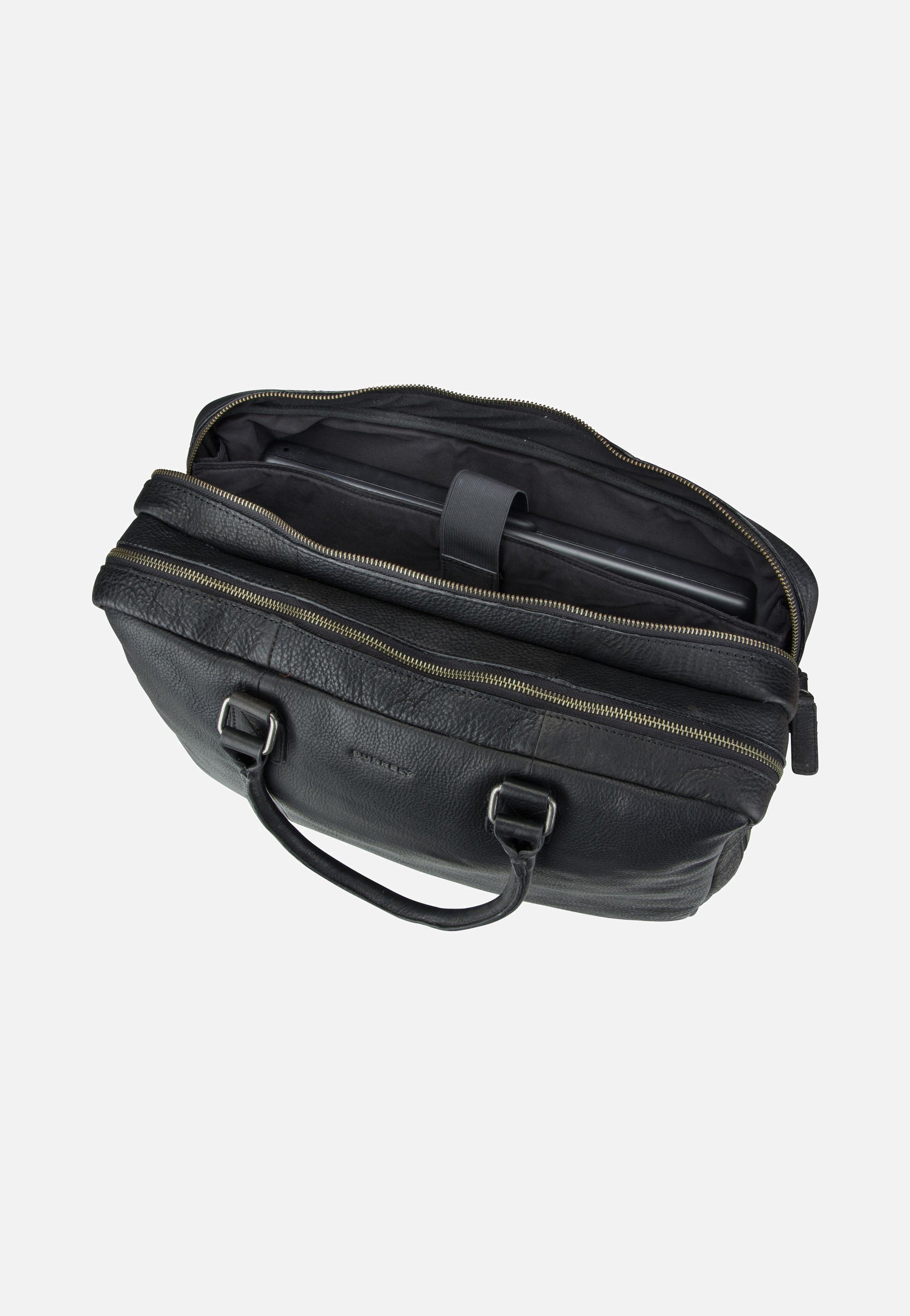 Burkely - Antique Avery Worker 15'' 7979 Black - Briefcase | Men-Image