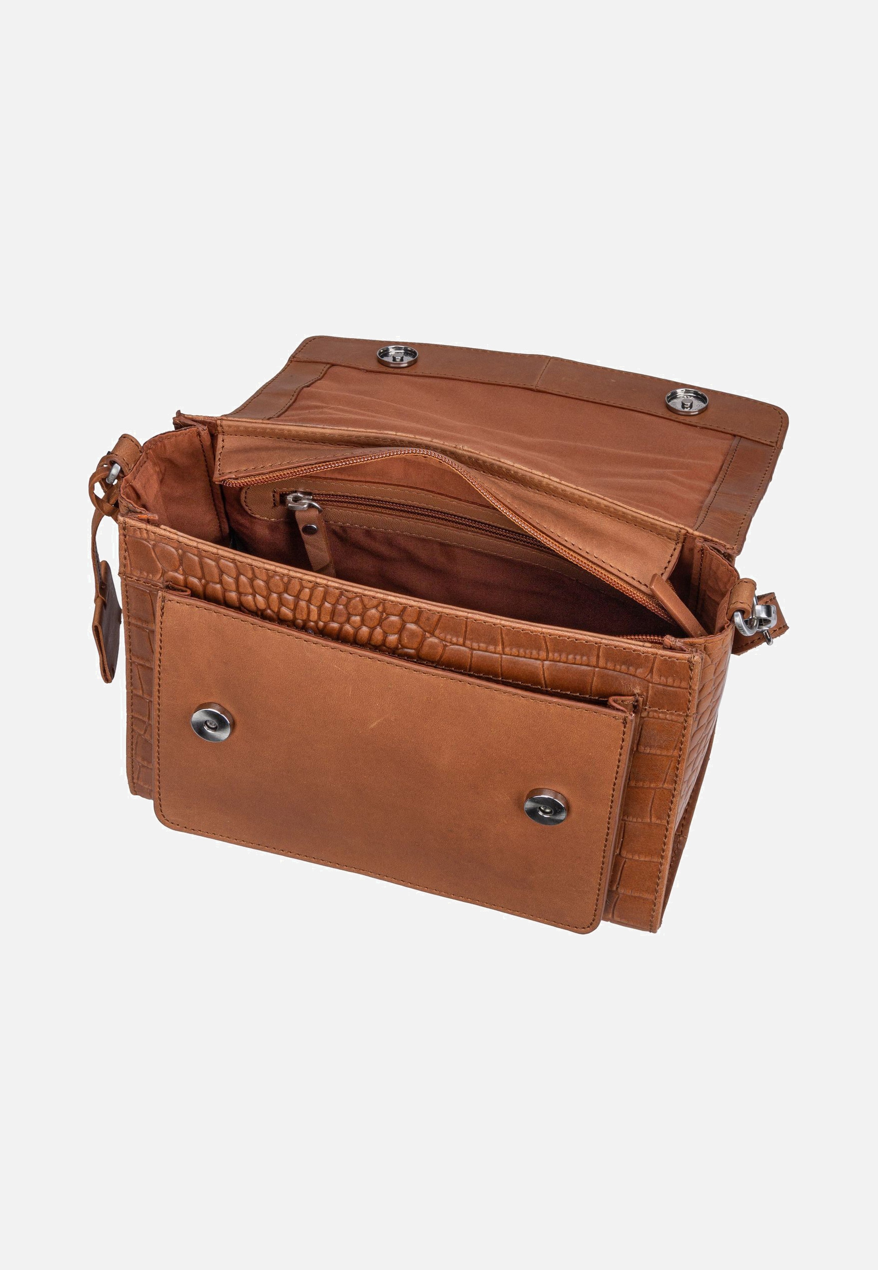 Burkely Cool Colbie 1000437 Cognac Crossbody Bag