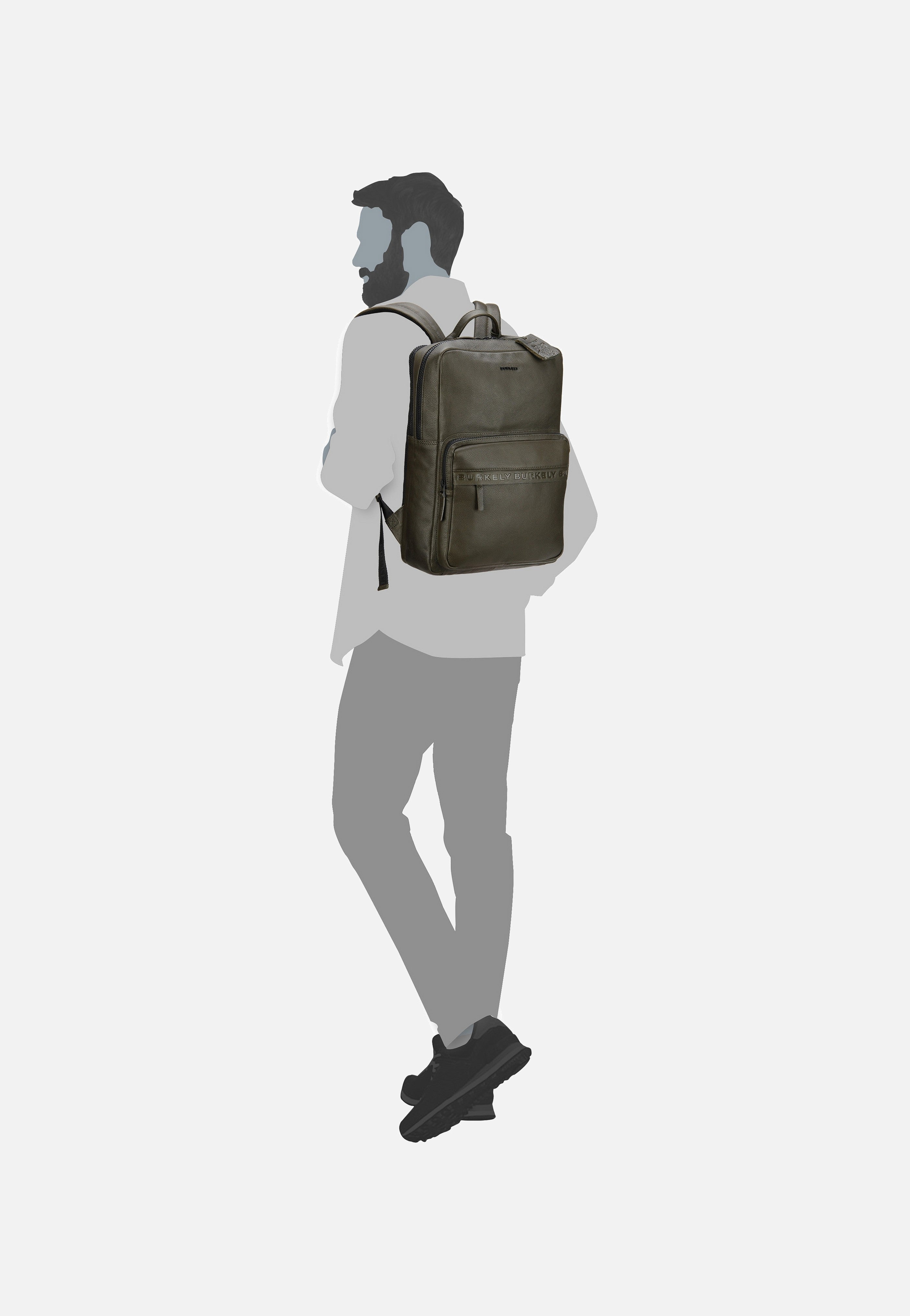 Burkely - Minimal Mason 1000803 Green - Backpack | Neutral-Image