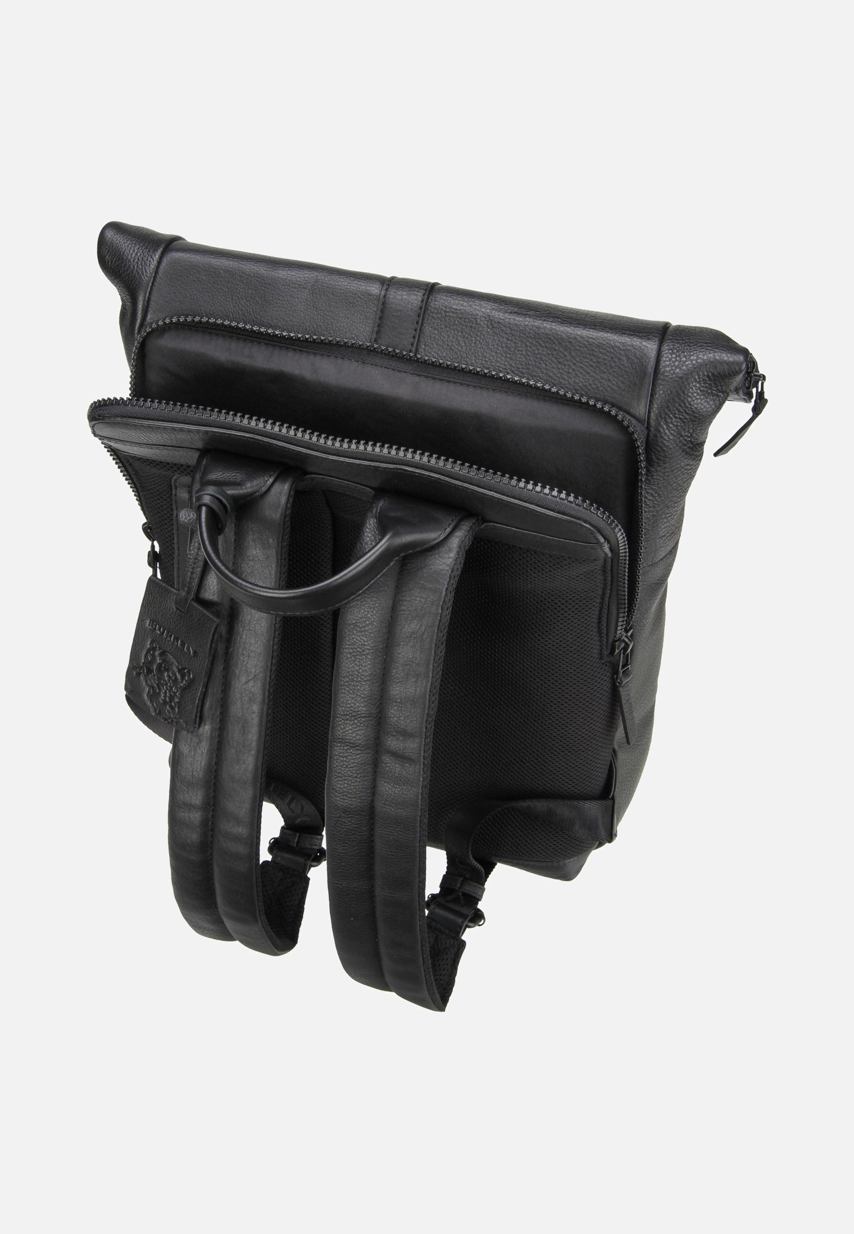 Burkely - Minimal Mason 1000805 Black - Rolltop Backpack | Neutral-Image