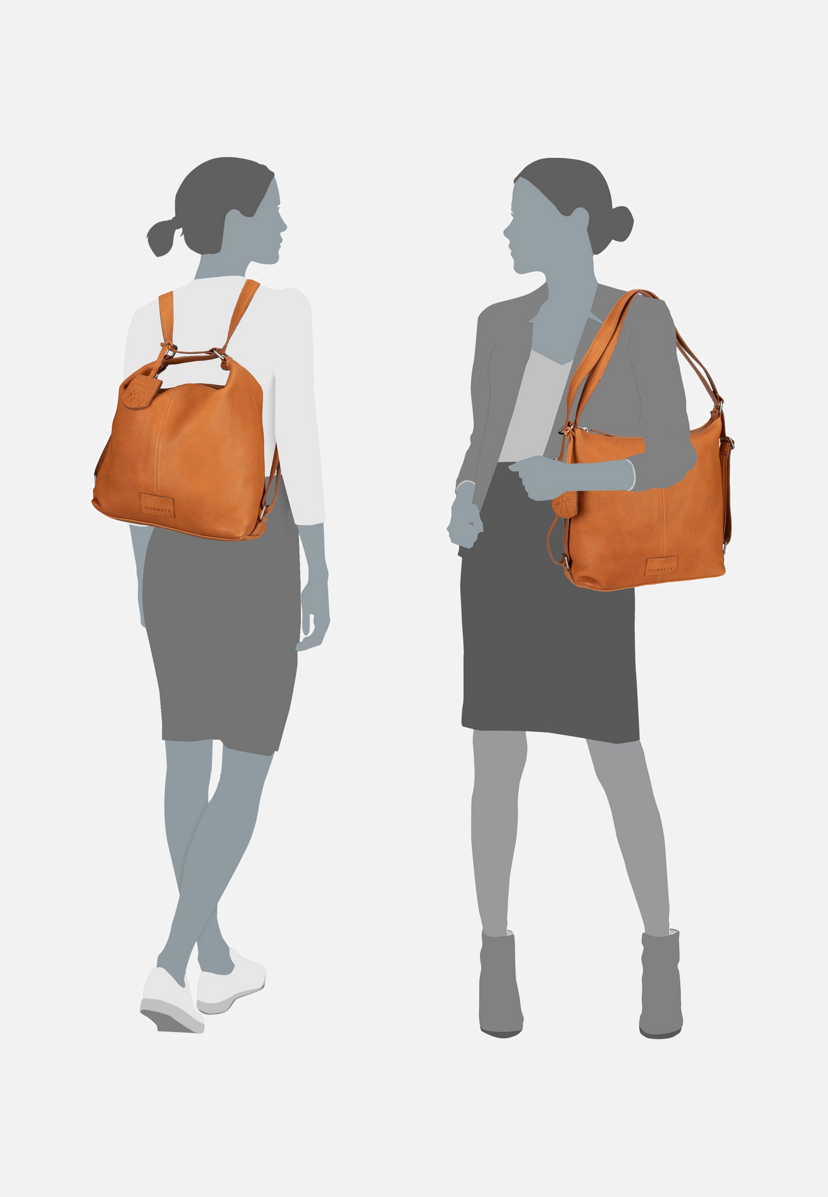 Burkely - Soft Skylar 1000334 Cognac - Backpack | Neutral-Image