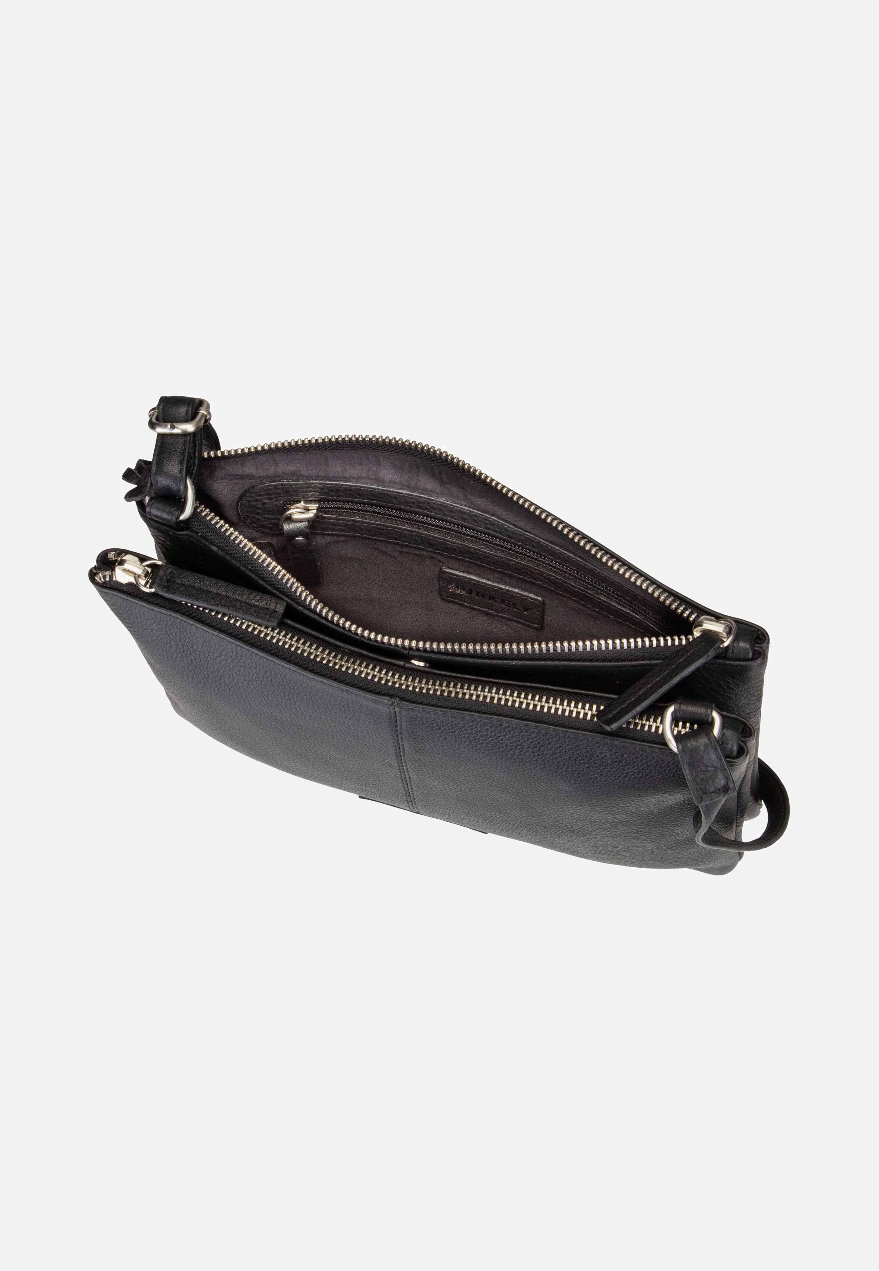 Burkely Soft Skylar 1000342 Black Crossbody Bag