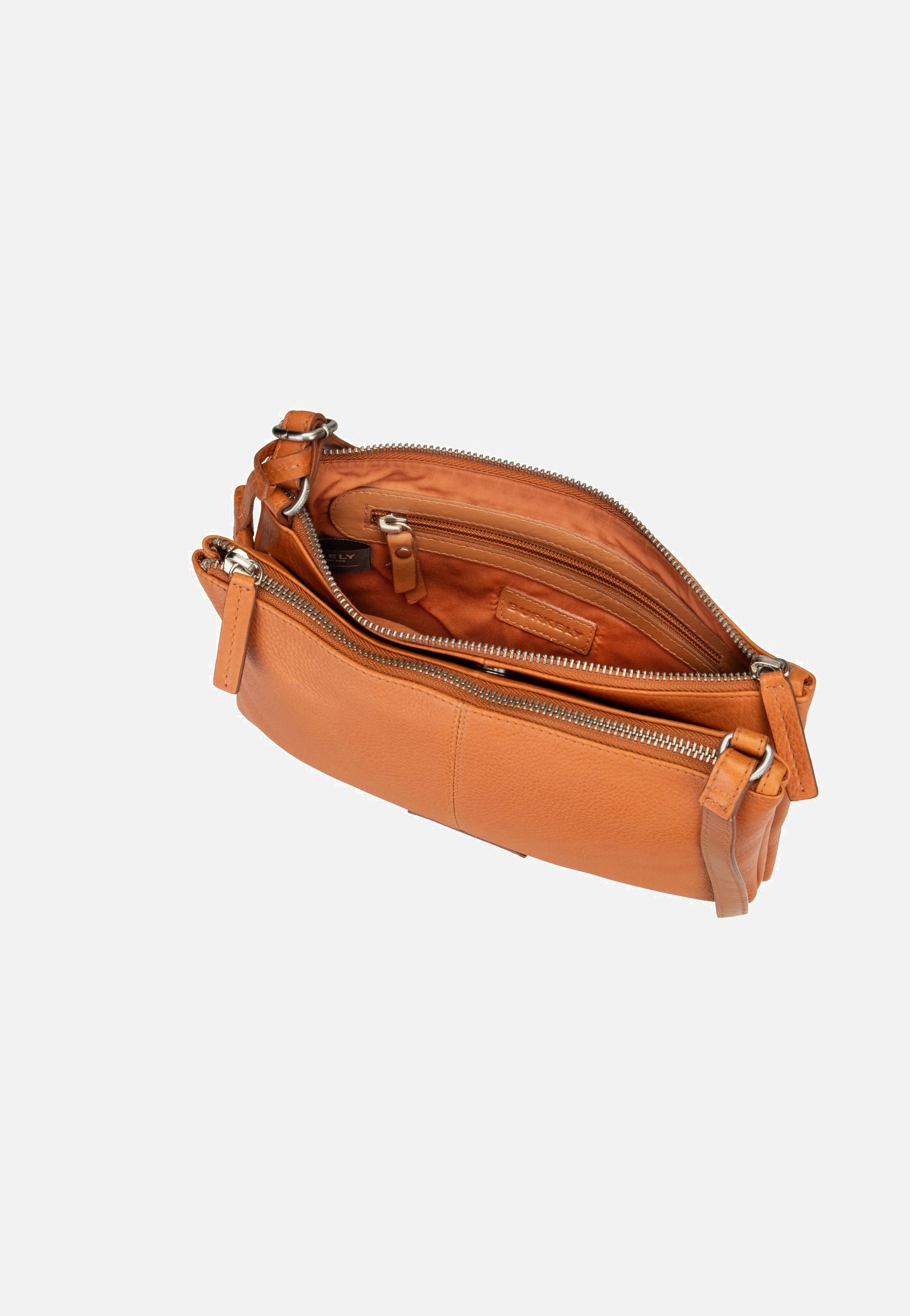 Burkely Soft Skylar 1000342 Cognac Crossbody Bag