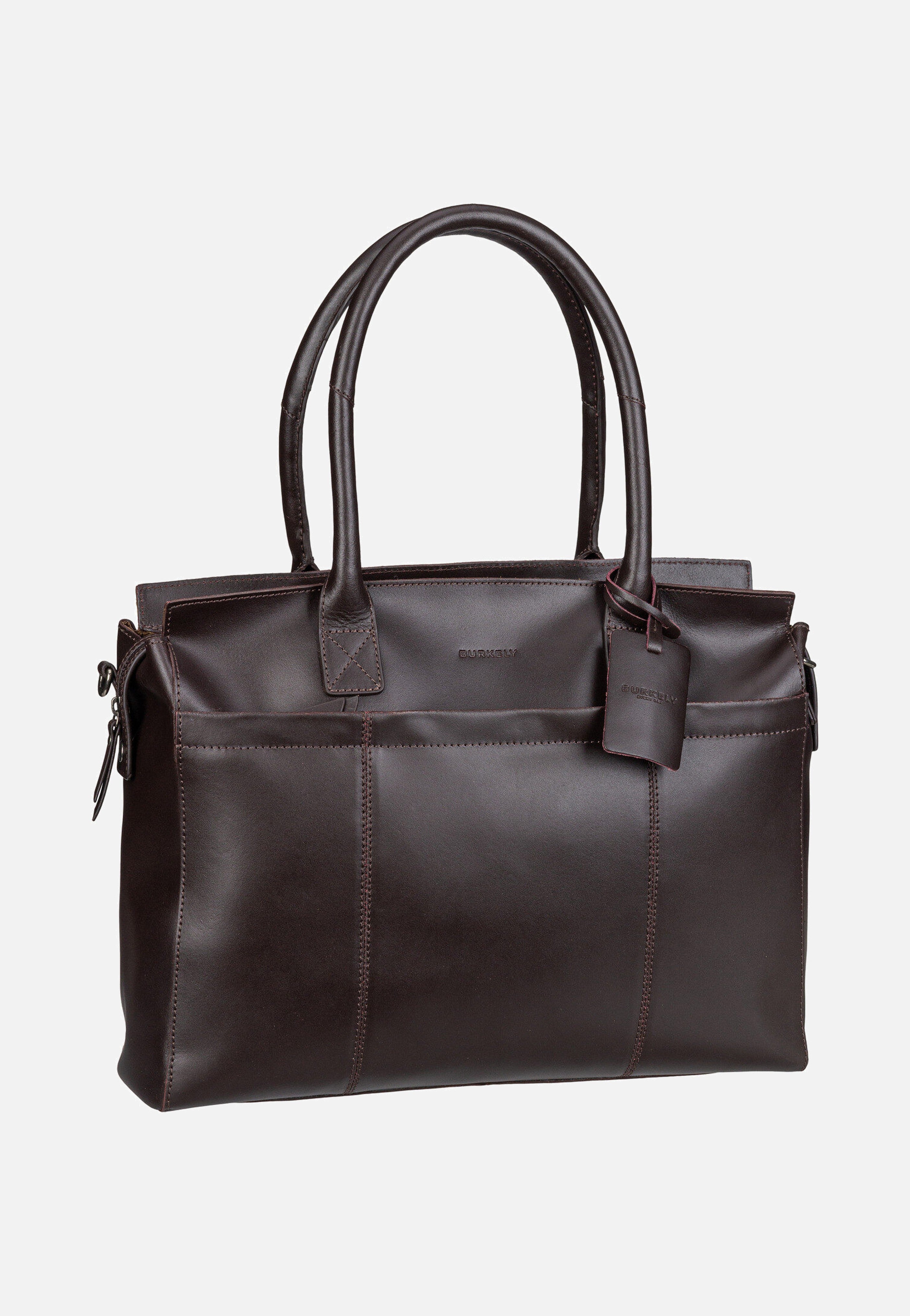Burkely - Vintage Doris Laptopbag 15.6'' Dark Brown - Briefcase | Women-Image