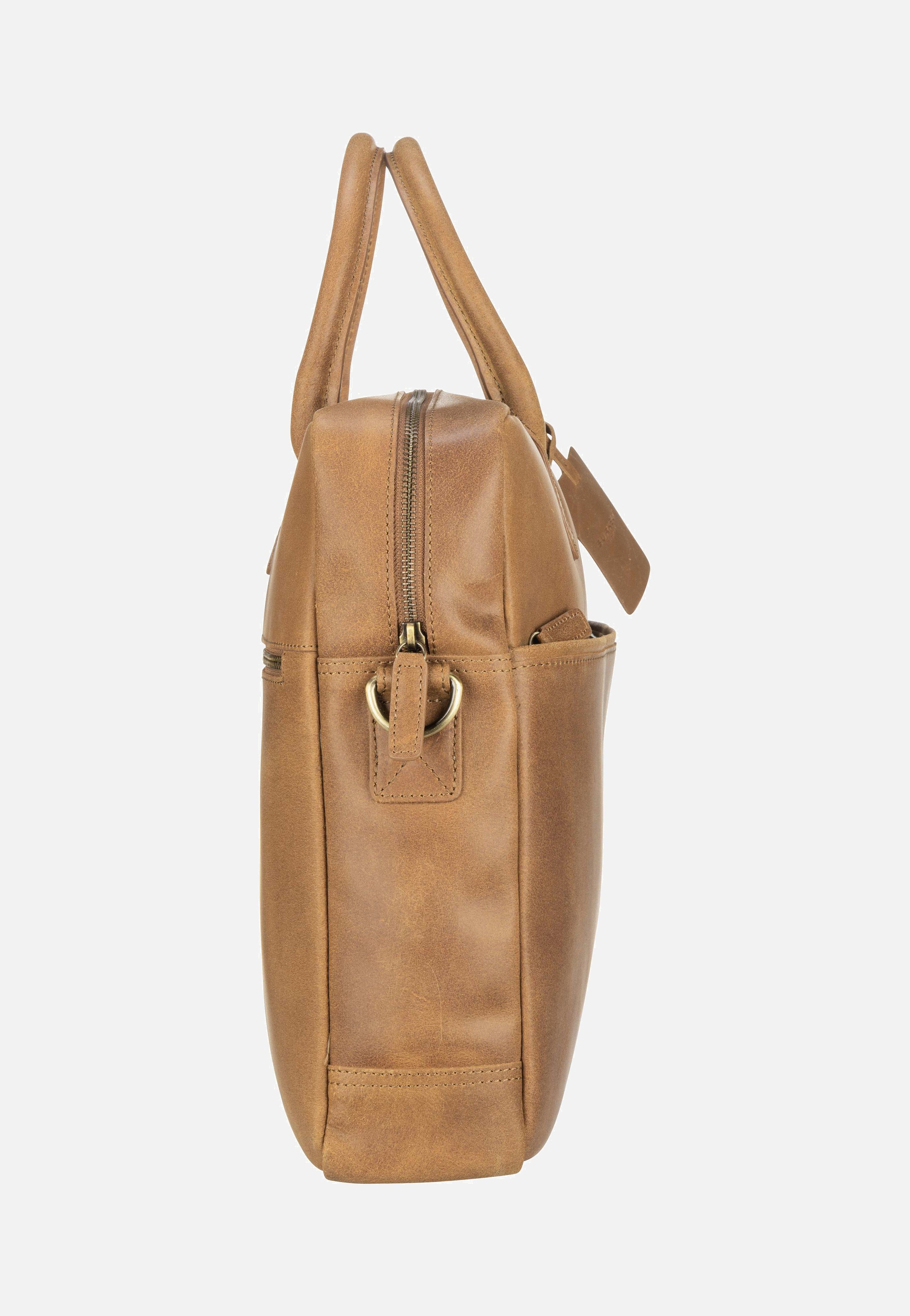 Burkely Vintage Max Big Worker 17'' 7339 Cognac Briefcase