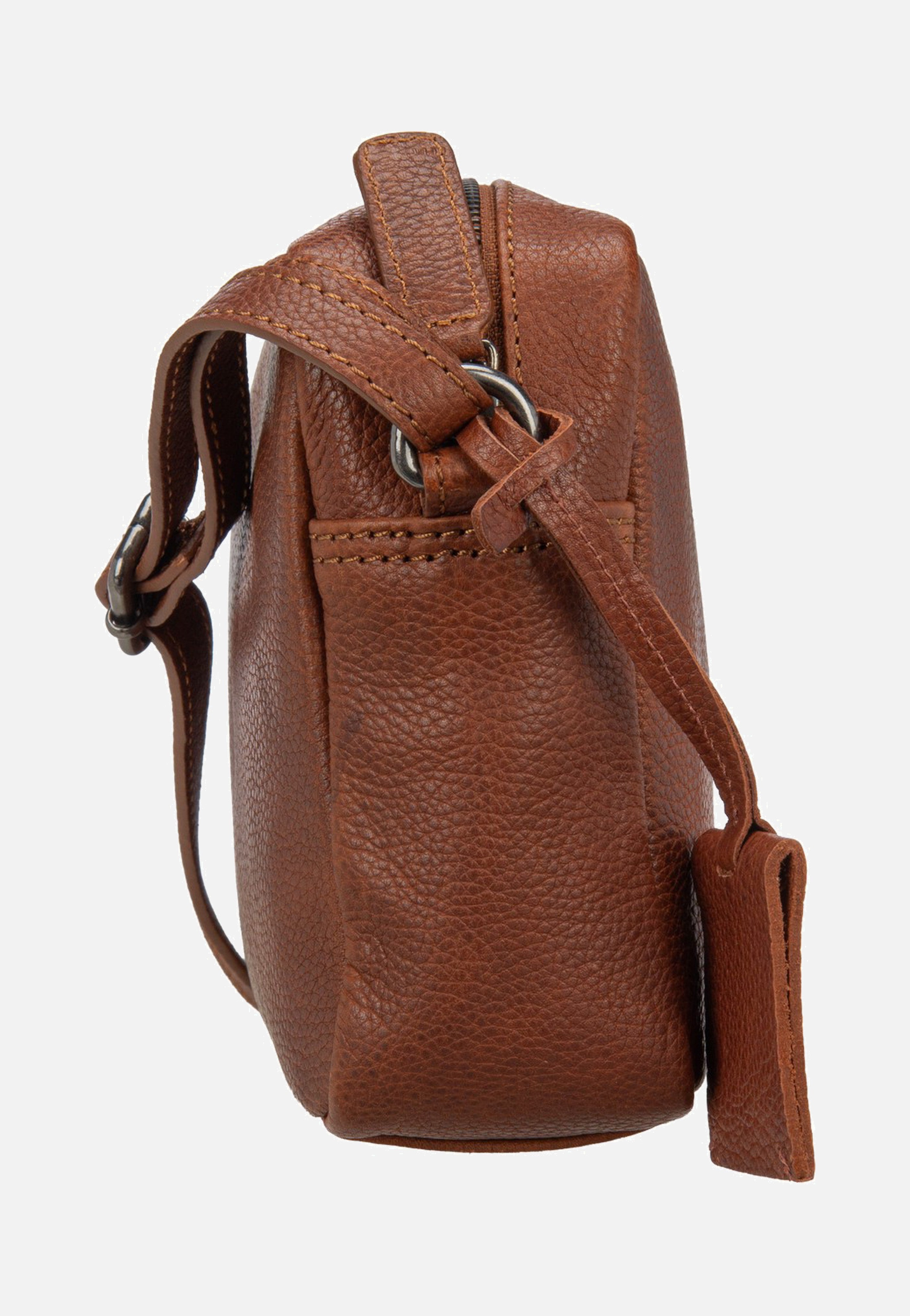 Burkely Antique Avery Camera 8005225 Cognac Crossbody Bag