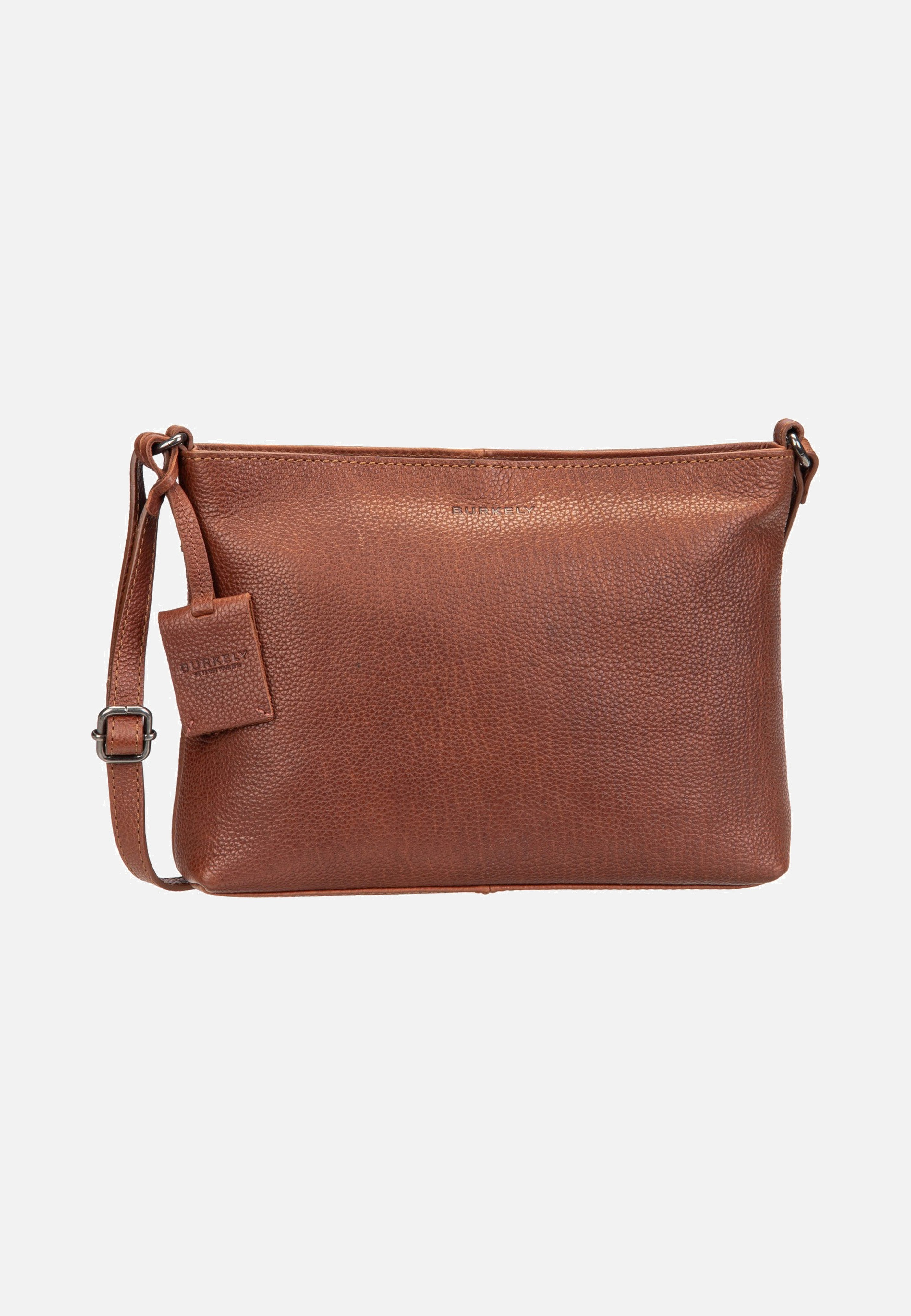Burkely Antique Avery Zip 8005224 Cognac Crossbody Bag