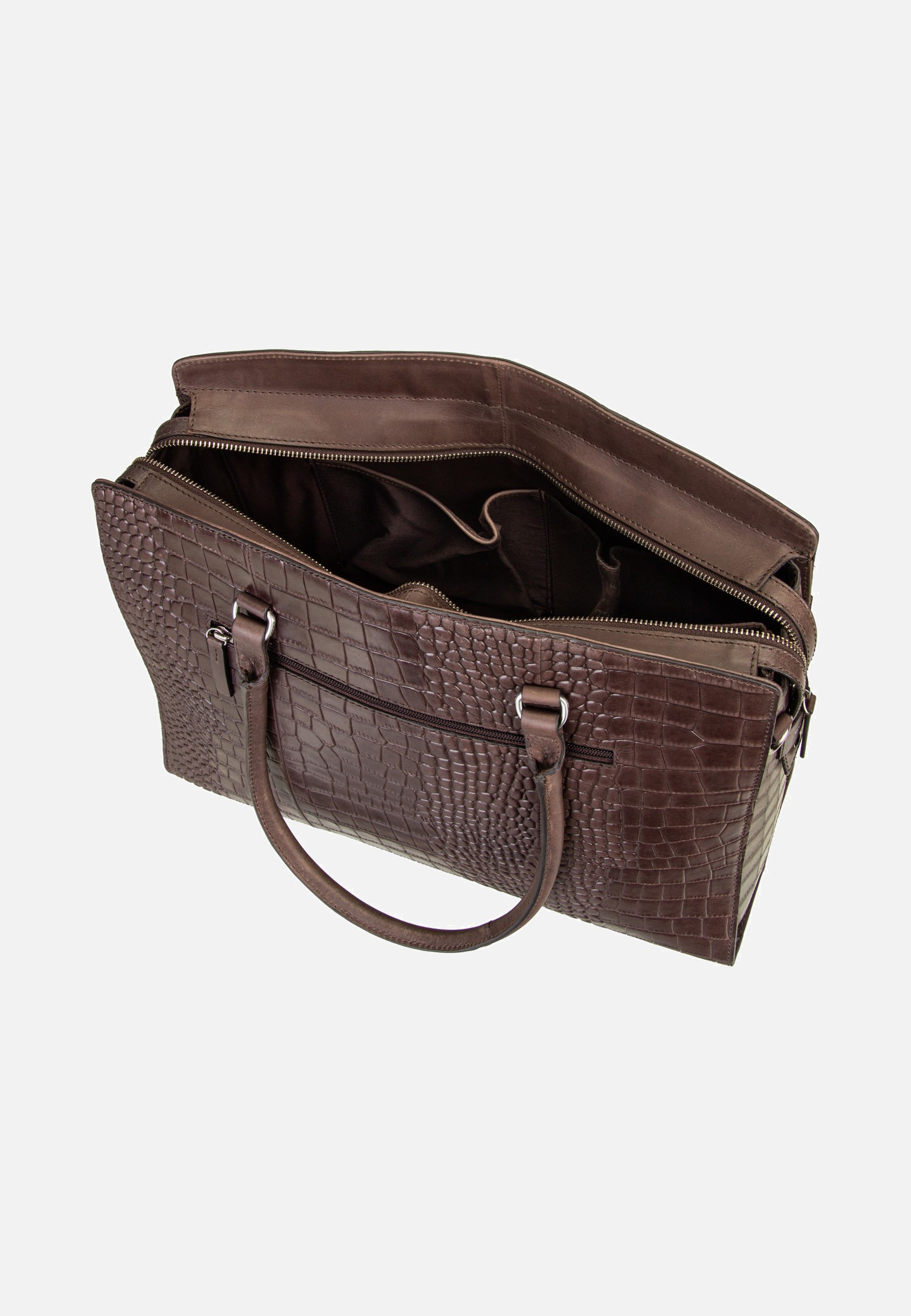 Burkely Cool Colbie 1000432 Brandy Briefcase