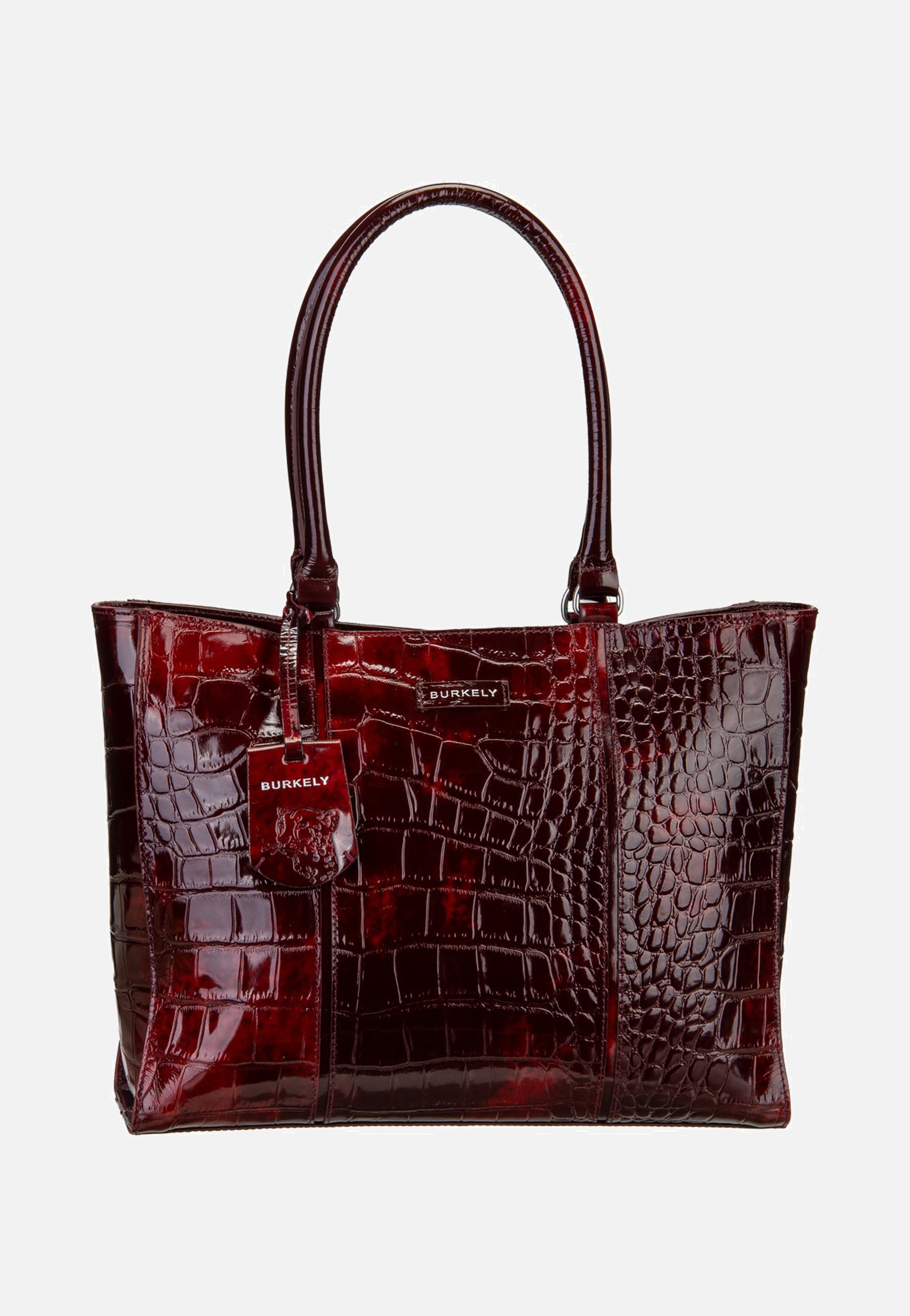 Burkely Cool Colbie 1000853 Burgundy Patent Laptop Bag