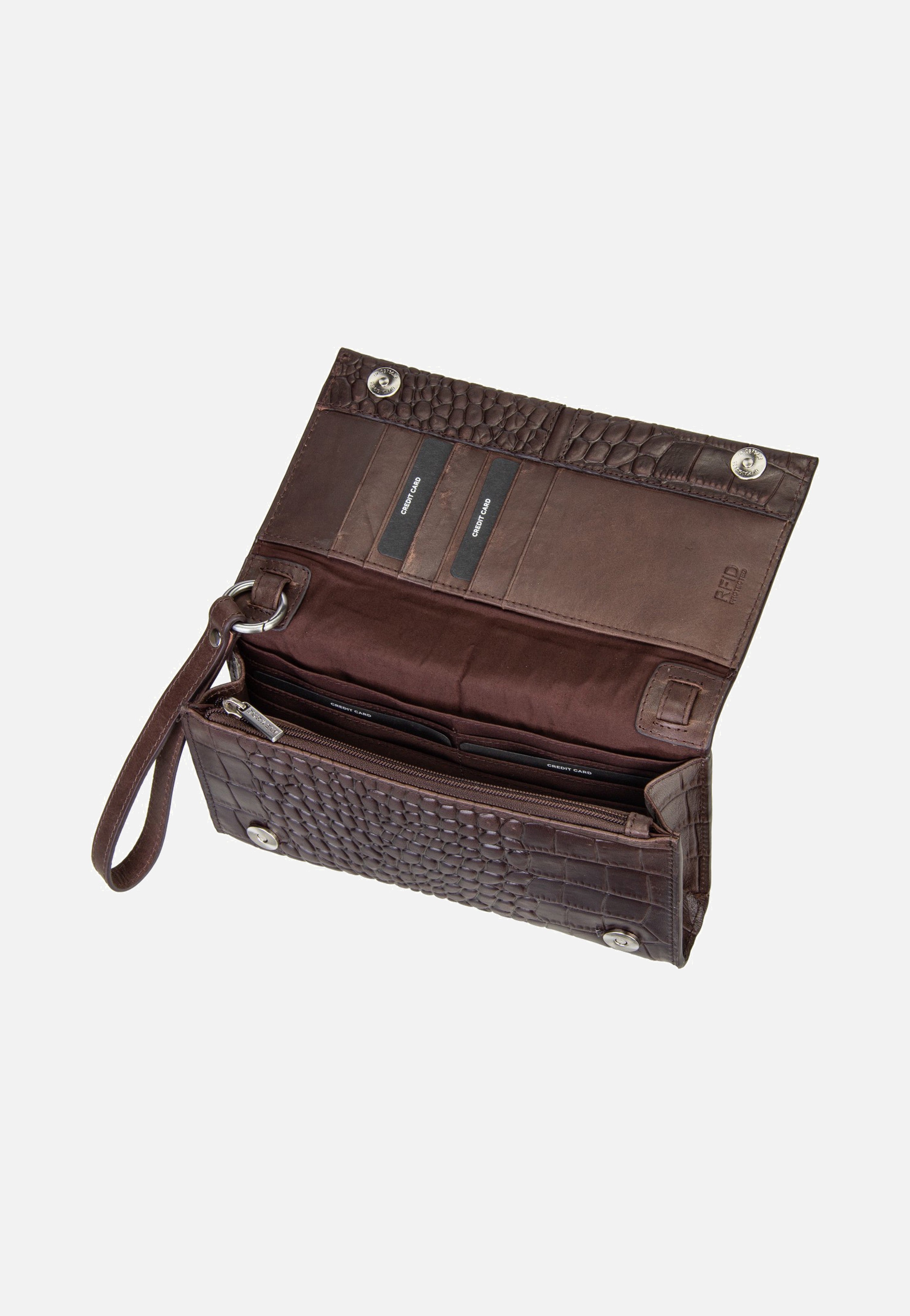 Burkely Cool Colbie 1000859 Brandy Phone Pouch