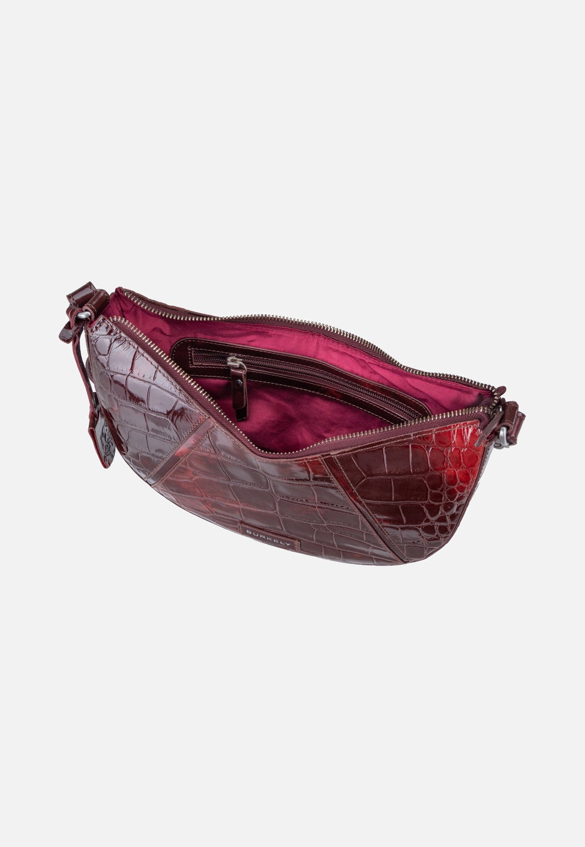 Burkely Cool Colbie 1000863 Burgundy Patent Bolso bandolera