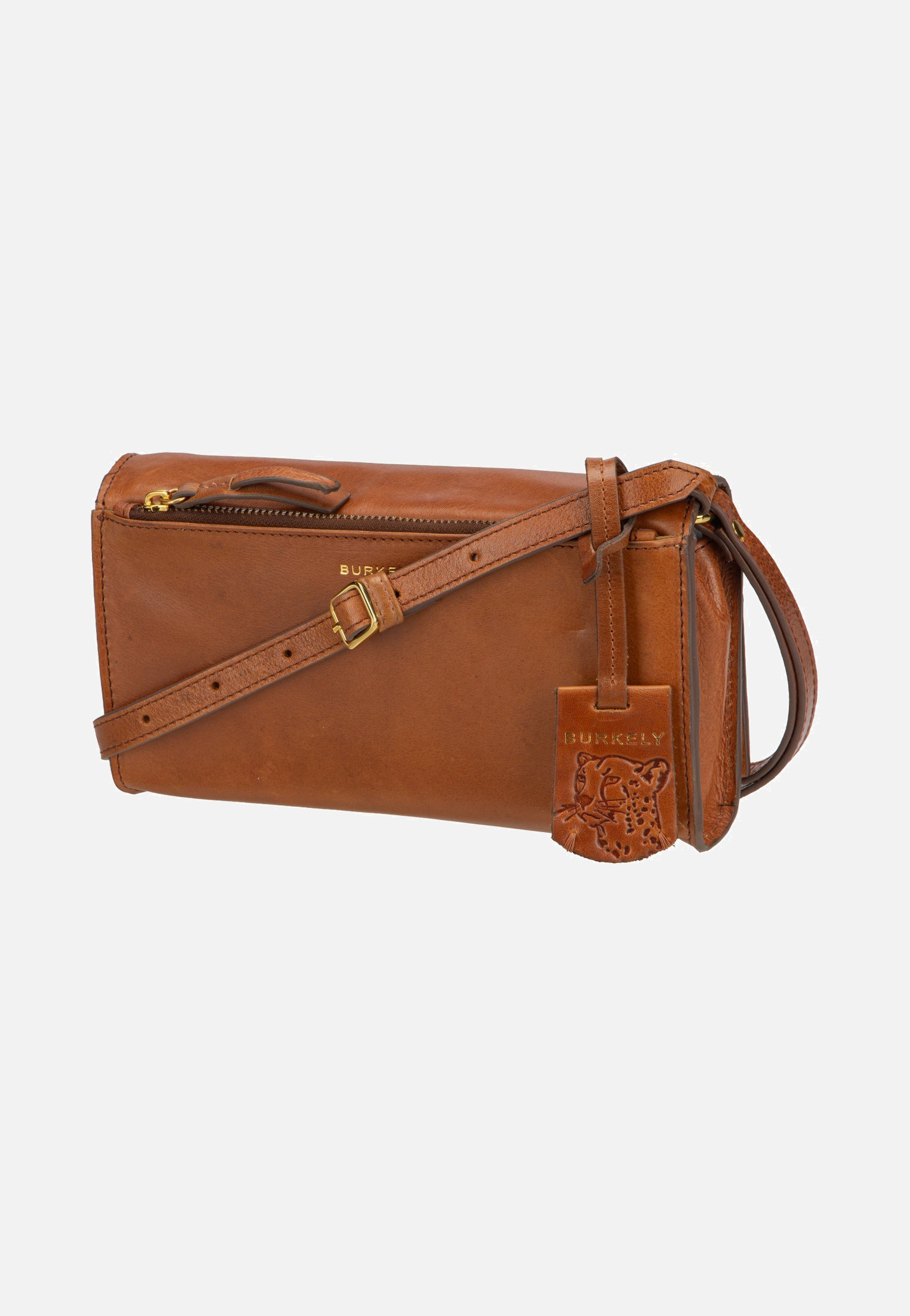 Burkely - Fine Florence Phonebag 1001706 Chestnut - Crossbody Bag | Neutral-Image
