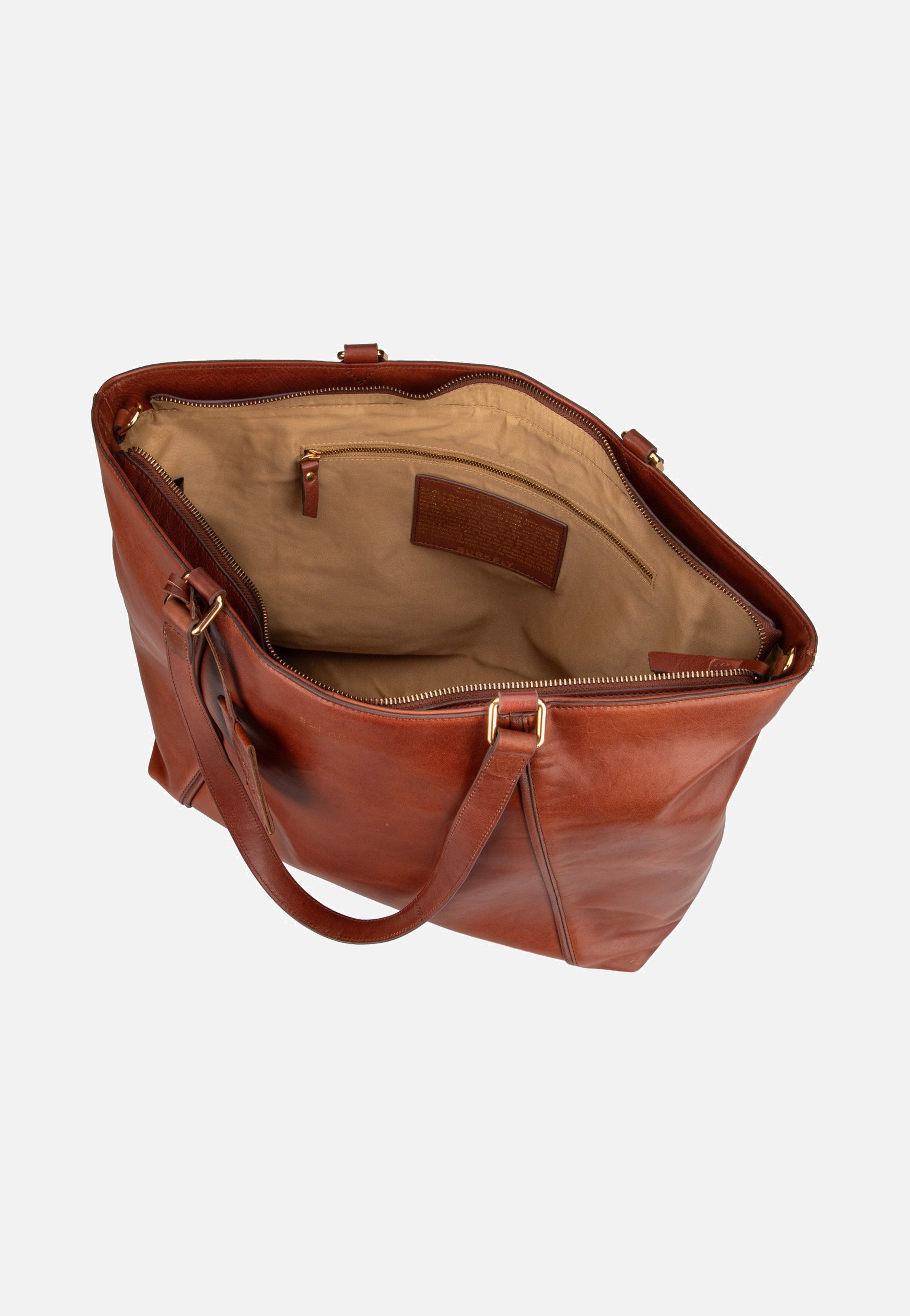 Burkely - Fine Florence Wide 1001707 15.6" Chestnut - Tote Bag | Neutral-Image