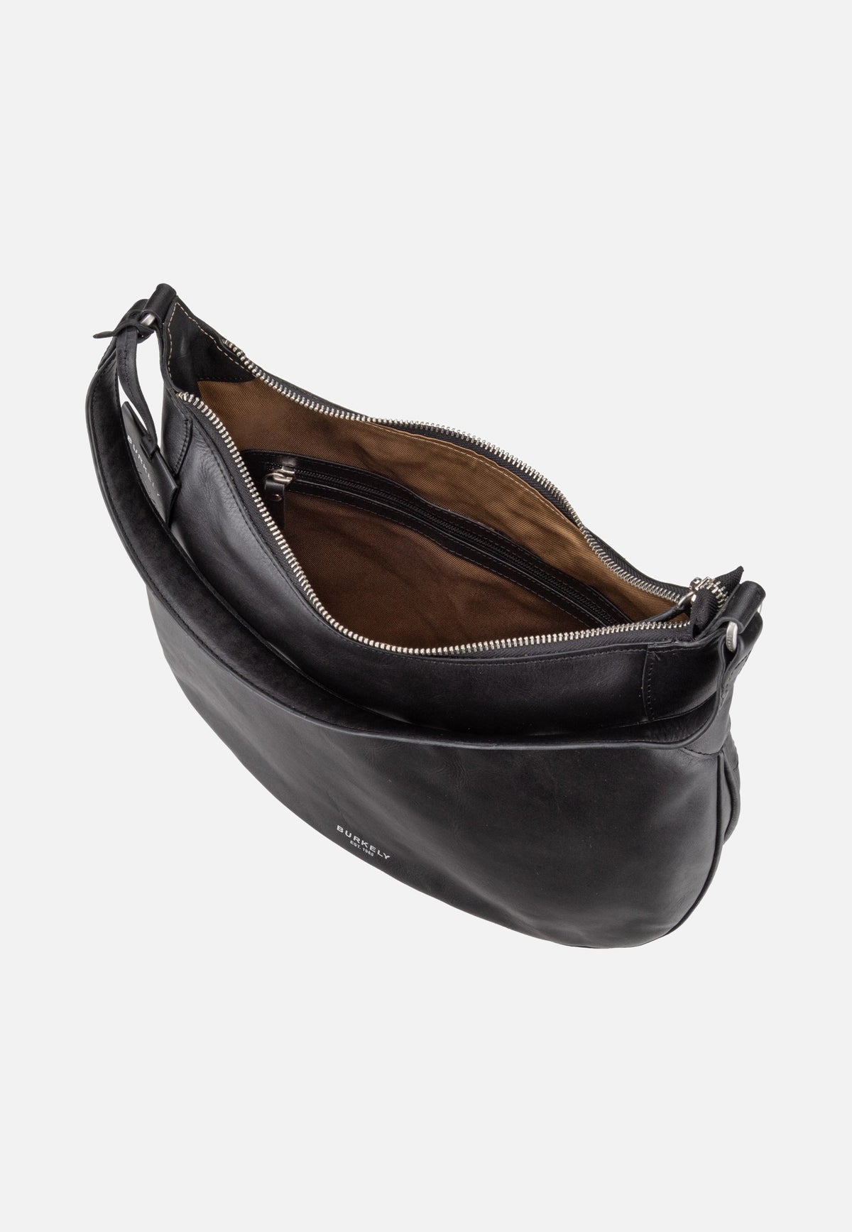 Burkely Ledger 1002405 Black Bolso Hobo